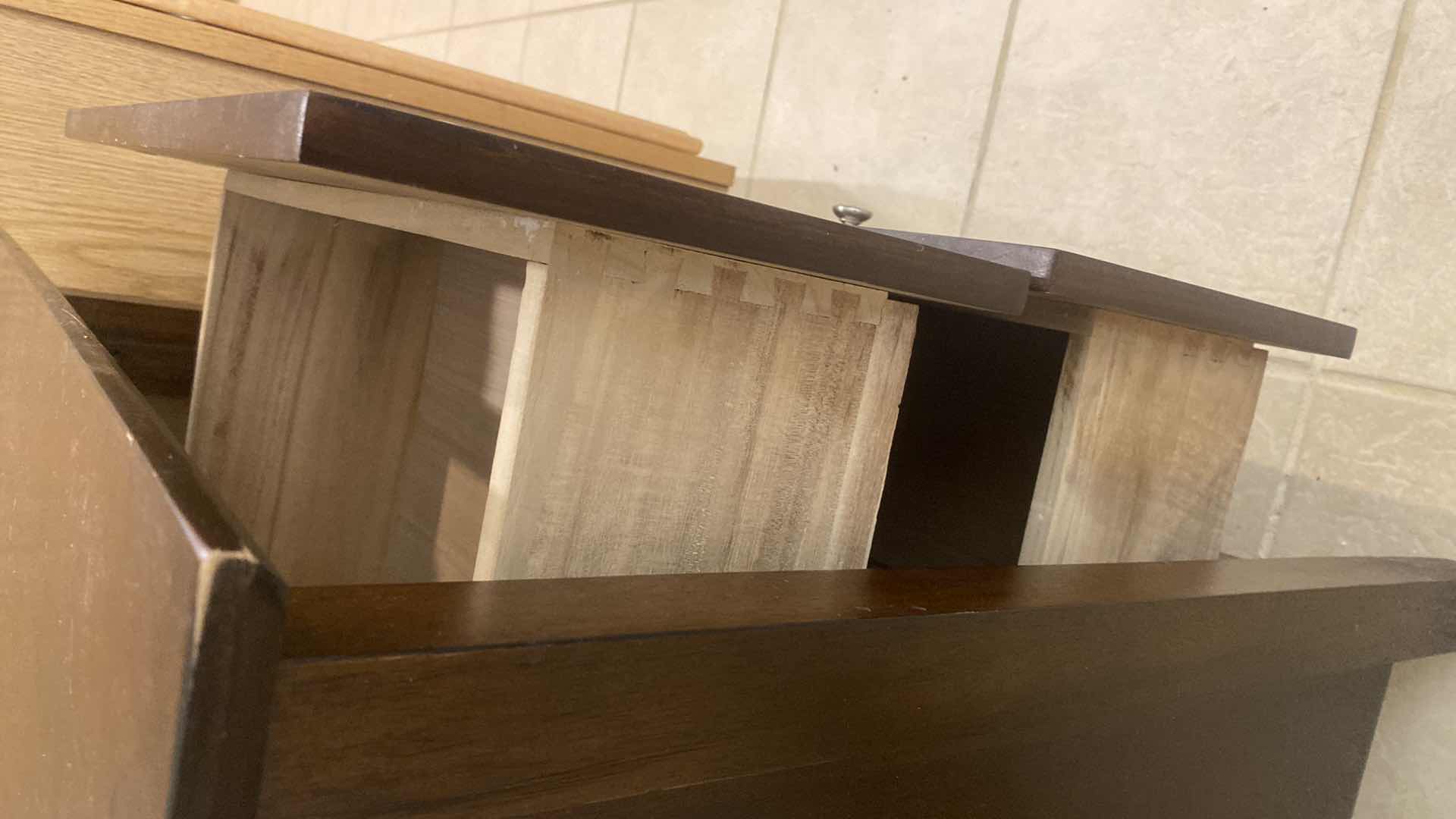 Photo 1 of WOOD NIGHT STAND 23“ x 18“ H 26 1/2”