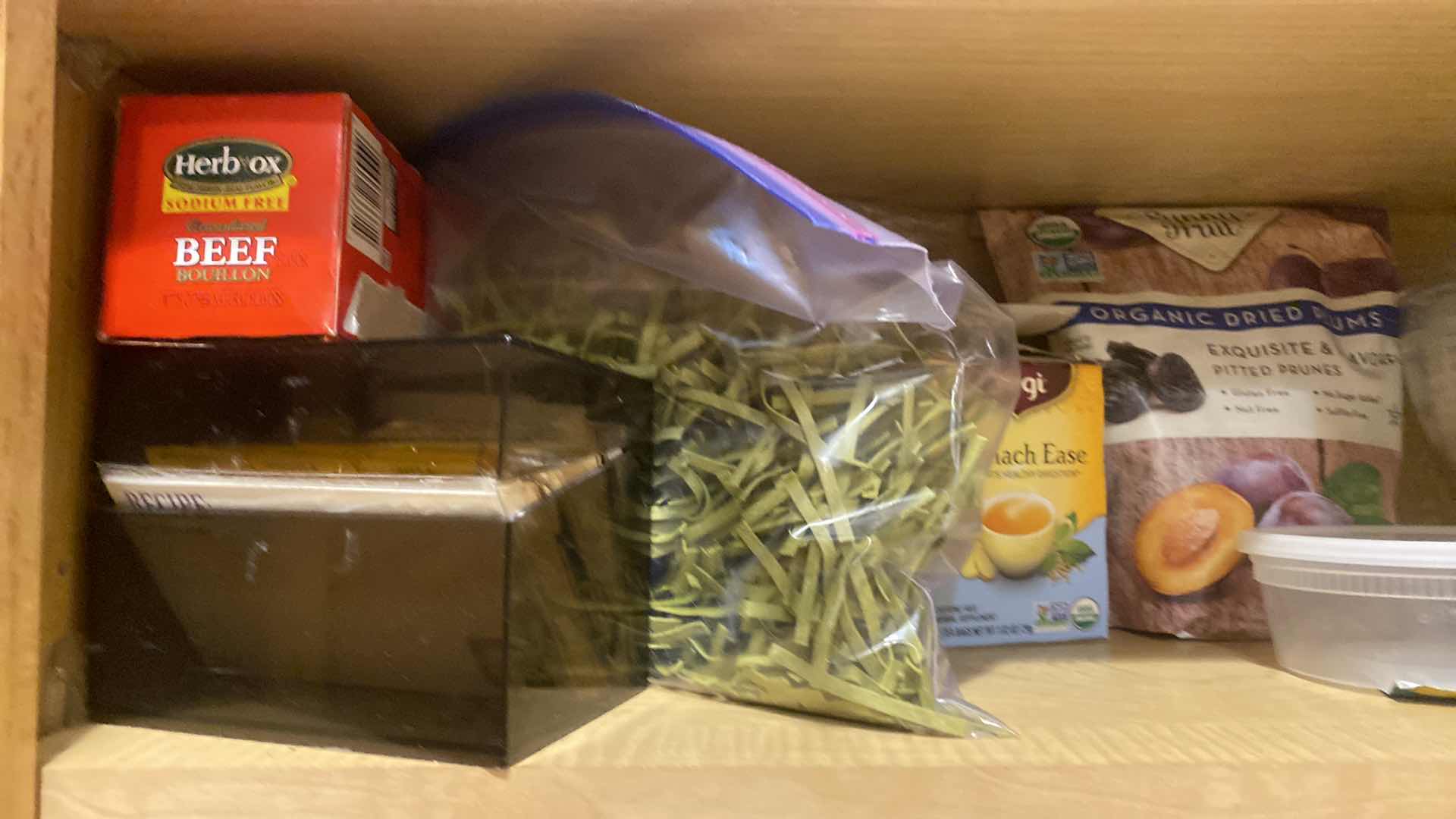 Photo 1 of CONTENTS OF KITCHEN CABINET-SPICES SALAD SPINNER & SUNDRIES