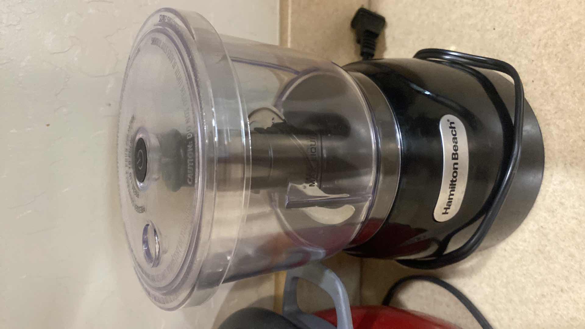 Photo 1 of AROMA RICE NAKER & HAMILTON BEACH CHOPPER