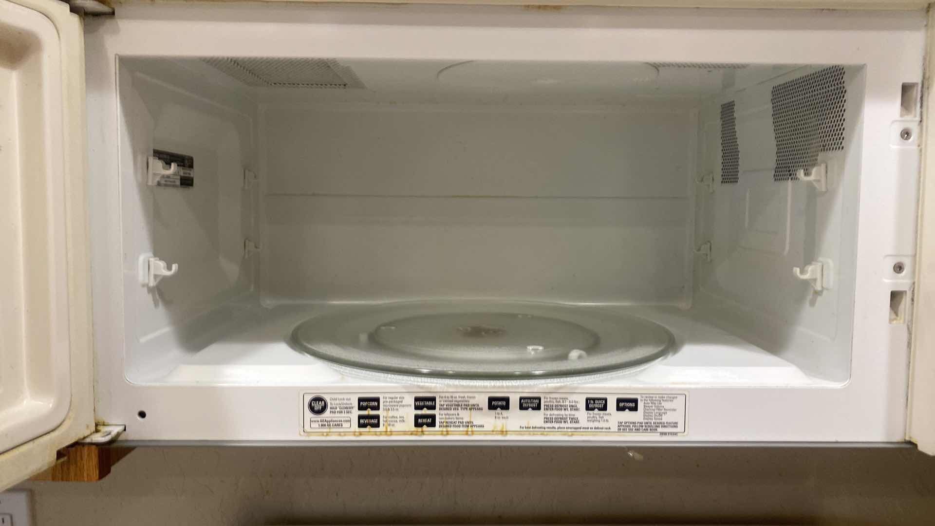 Photo 1 of GE 30” OVER THE RANGE MICROWAVE