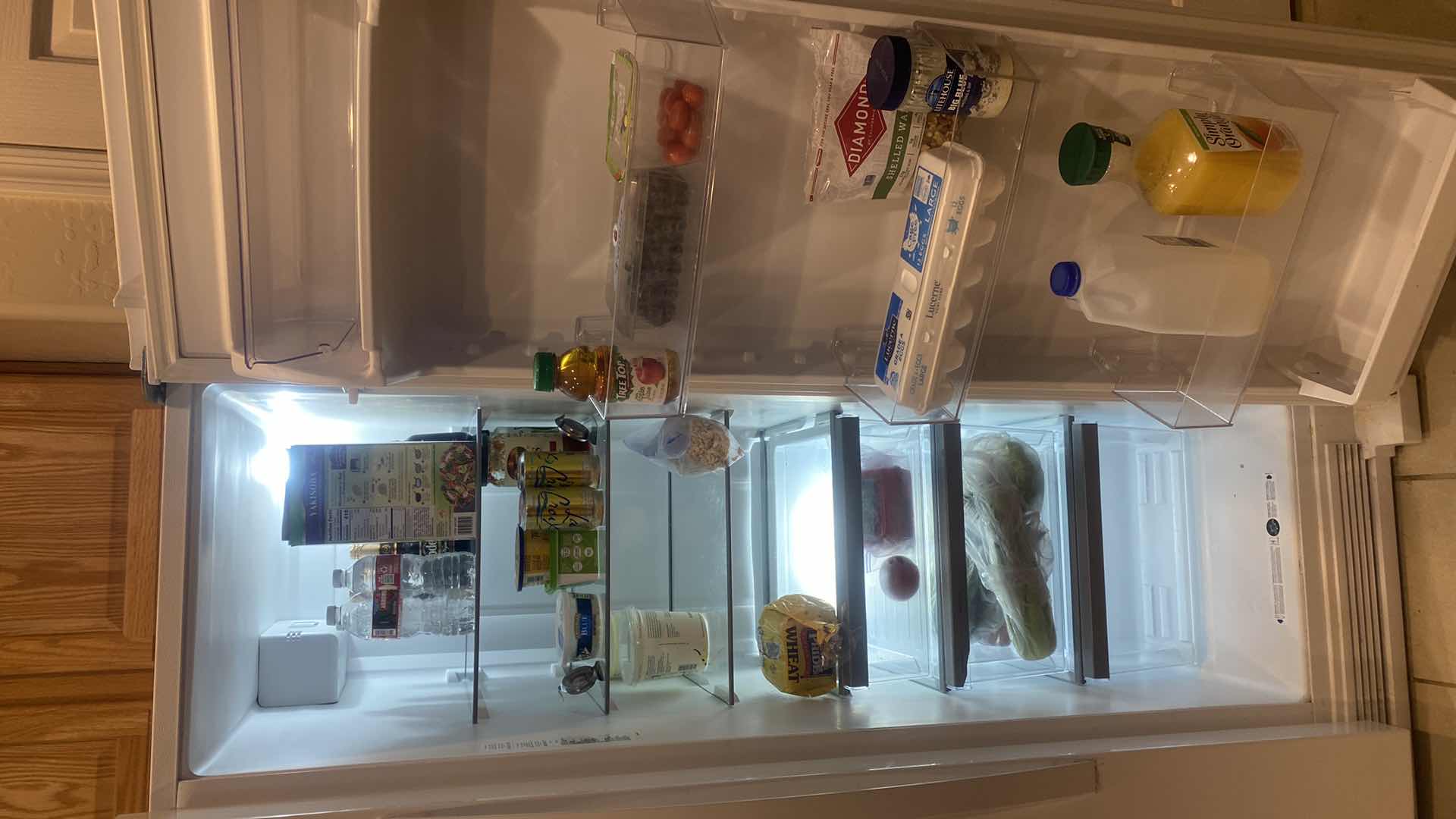 View 6 of WHIRLPOOL SIDE BY SIDE REFRIGERATOR 36” x 30 1/2” H 69 3/4”