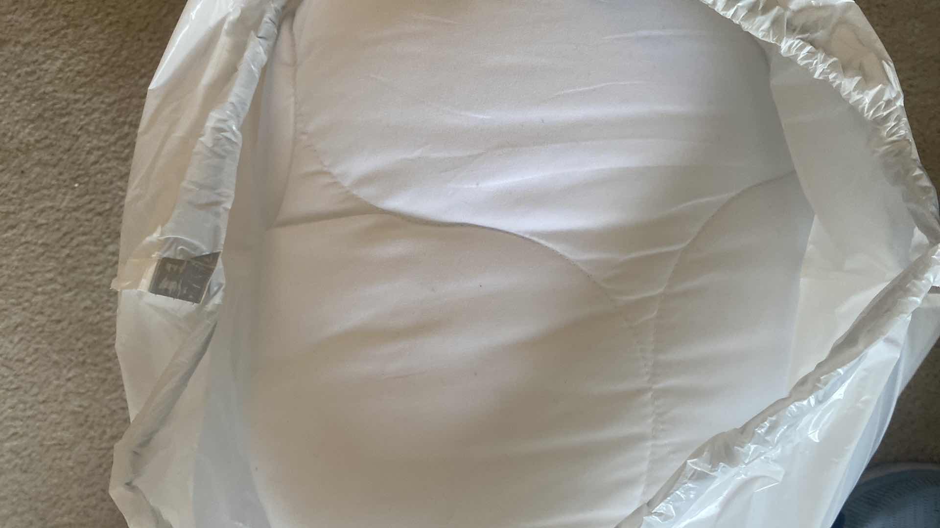 Photo 1 of 2-TWIN SIZE BLUE COVERLETS WITH SHAMS & BED PILLOWS & MATTRESS PADS INCLUDING 1 FOAM PAD