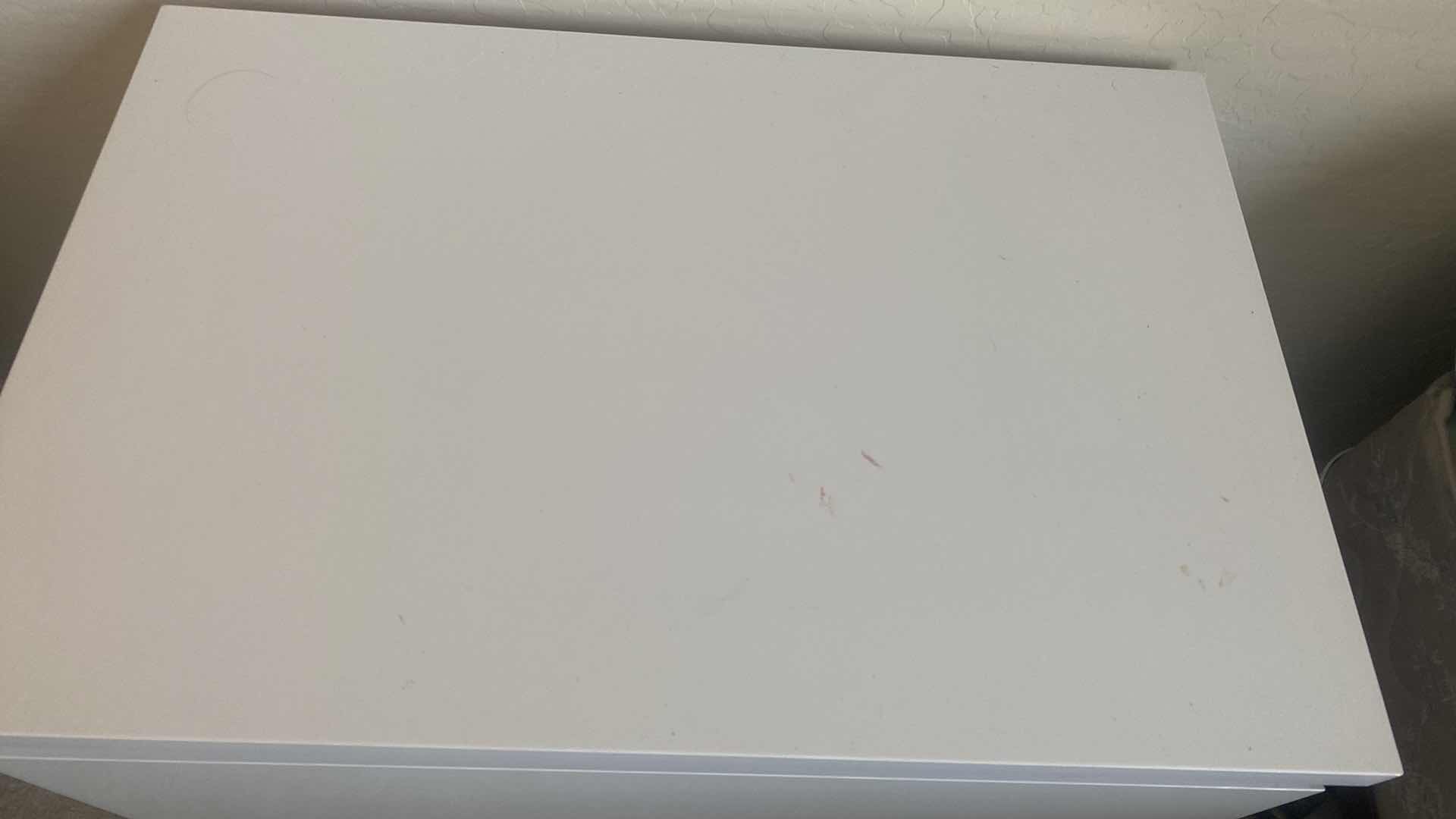 Photo 1 of WHITE HIGH GLOSS NIGHTSTAND 24” x 16” H 21 1/2”