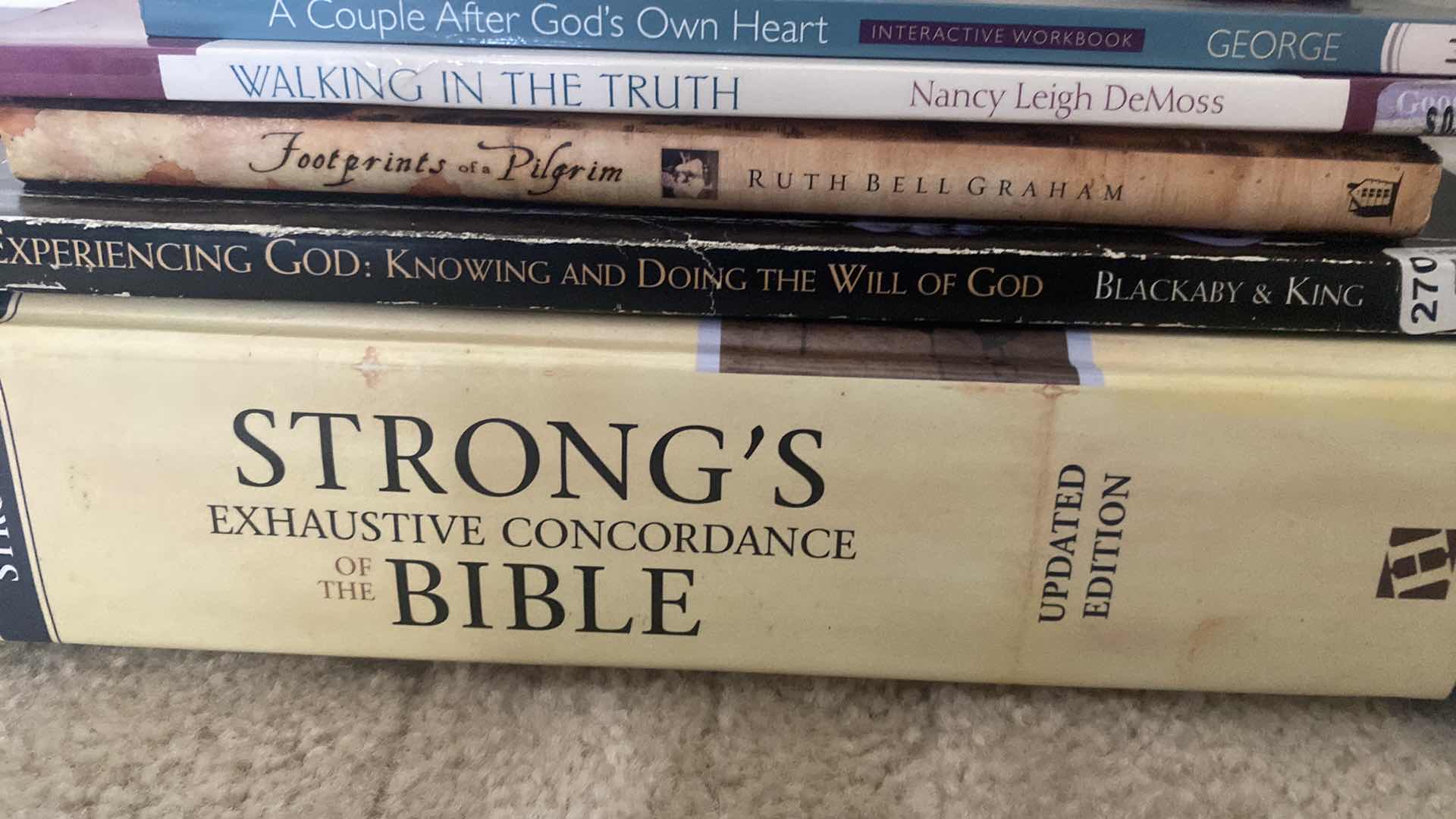 Photo 1 of 15-RELIGIOUS BOOKS VARIOUS AUTHORS