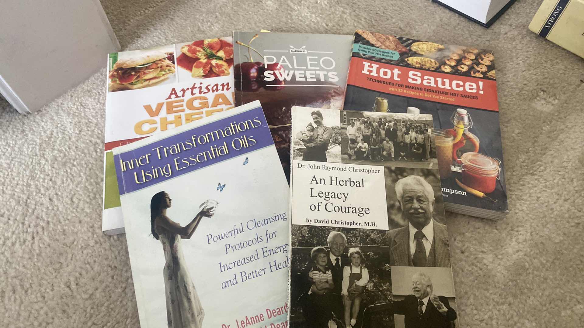 Photo 1 of 5-COOK & HEALTH BOOKS & 3 JOURNALING BOOKS