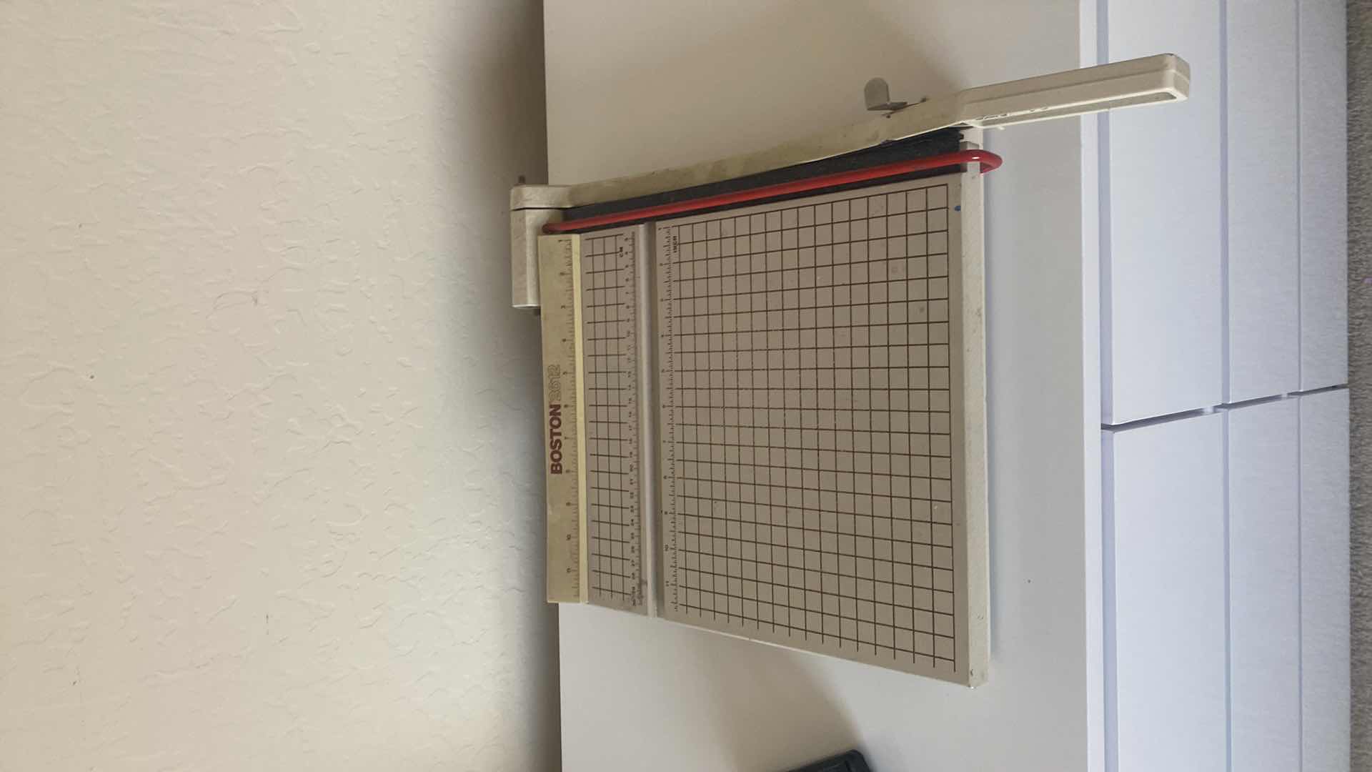 Photo 1 of PAPER CUTTER & SMALL BINDER PUNCH