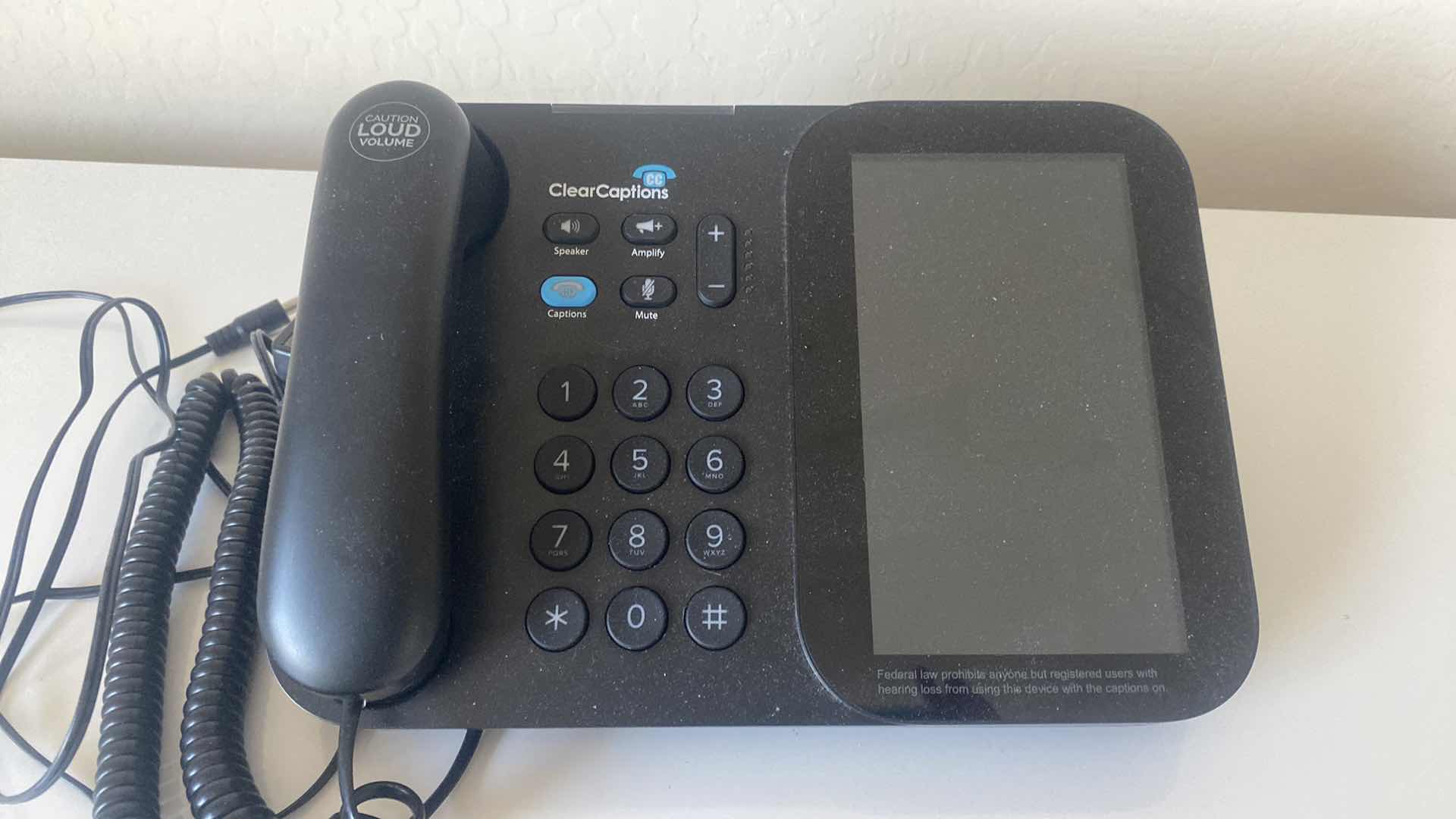 Photo 1 of CLEAR CAPTIONS PHONE