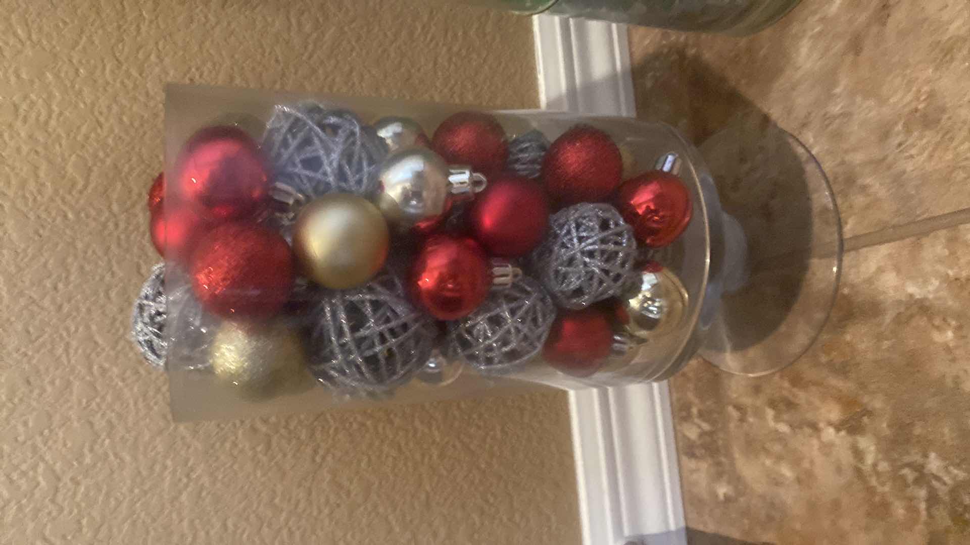 Photo 1 of 3-GLASS VASES LARGE 6” x 20”