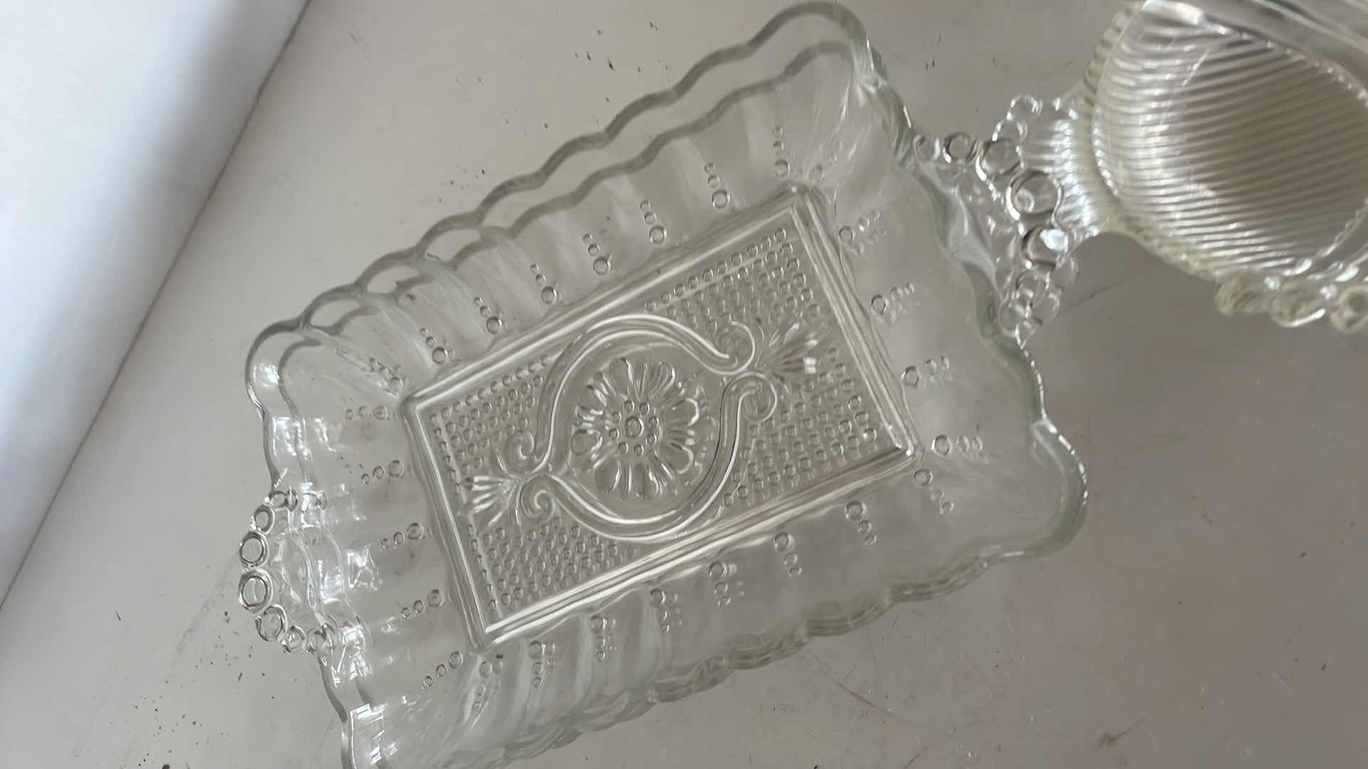 Photo 1 of GLASS SERVING DISHES 7”
