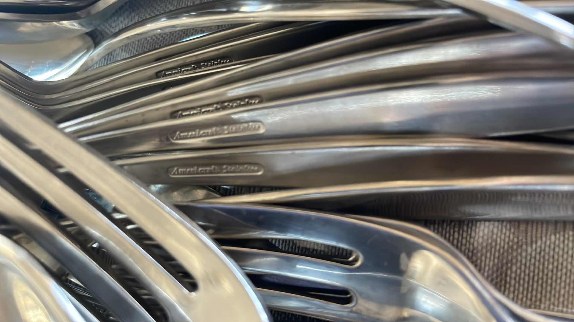 Photo 1 of AMERICAN STAINLESS CUTLERY 145 PCS