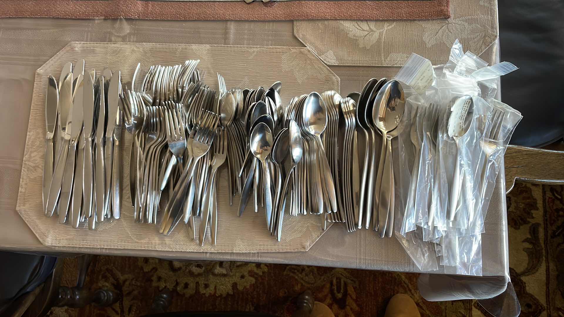 Photo 1 of AMERICAN STAINLESS CUTLERY 145 PCS