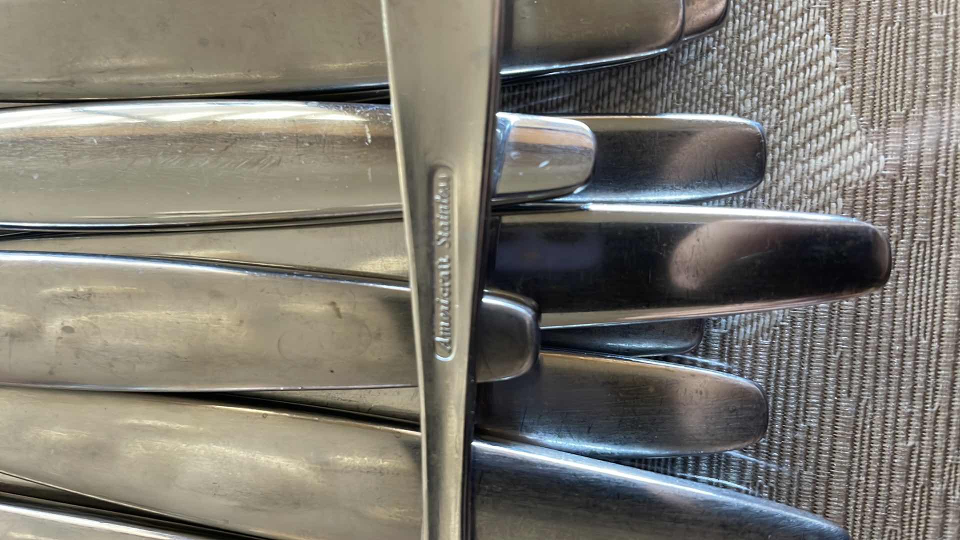 Photo 1 of AMERICAN STAINLESS CUTLERY 145 PCS