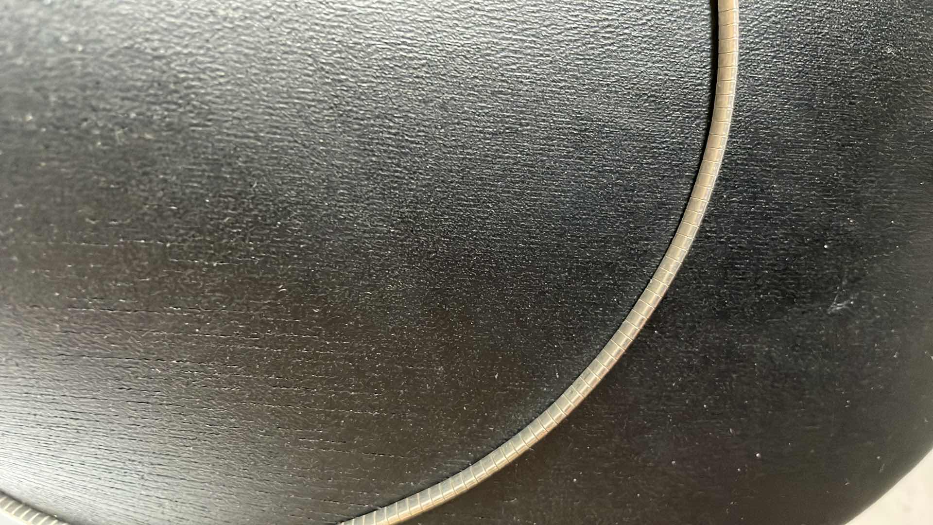 Photo 1 of FINE JEWELRY - 8” STERLING SILVER .925 OMEGA CHAIN