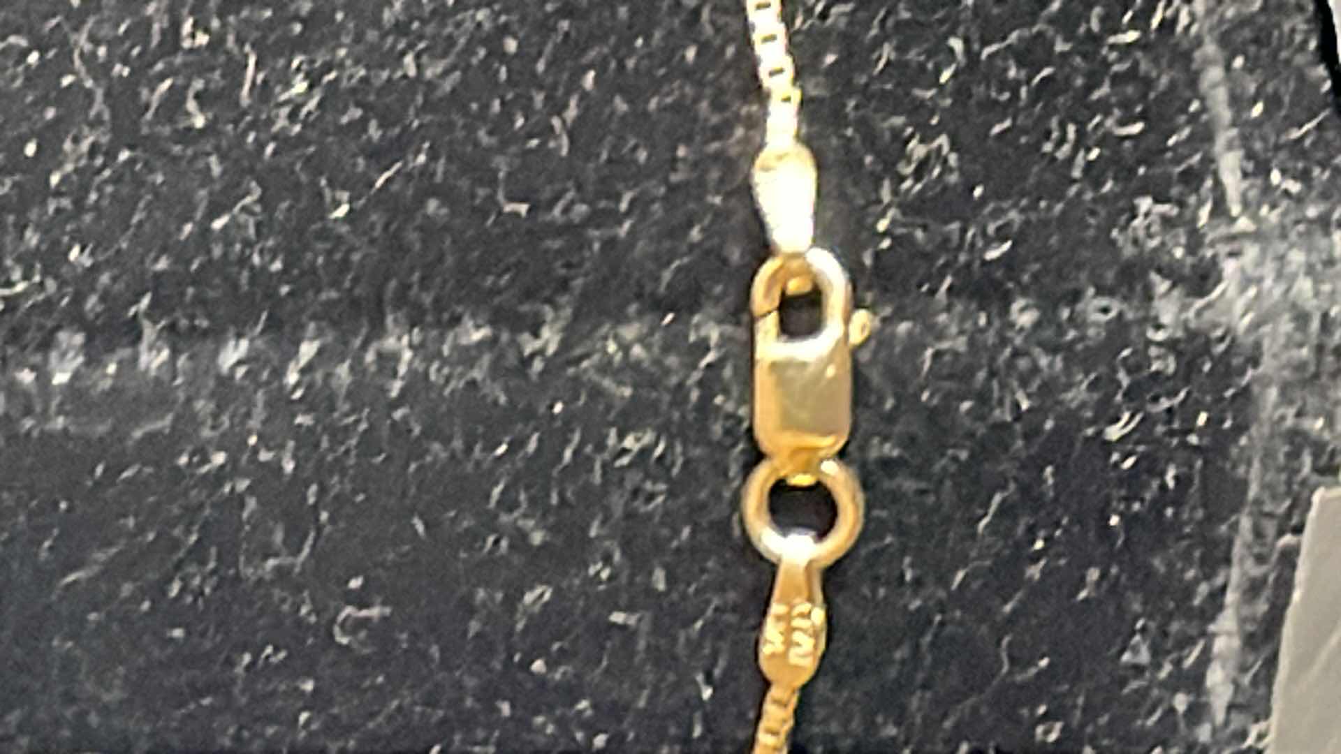 Photo 1 of FINE JEWELRY- 9” 14K GOLD BOX CHAIN