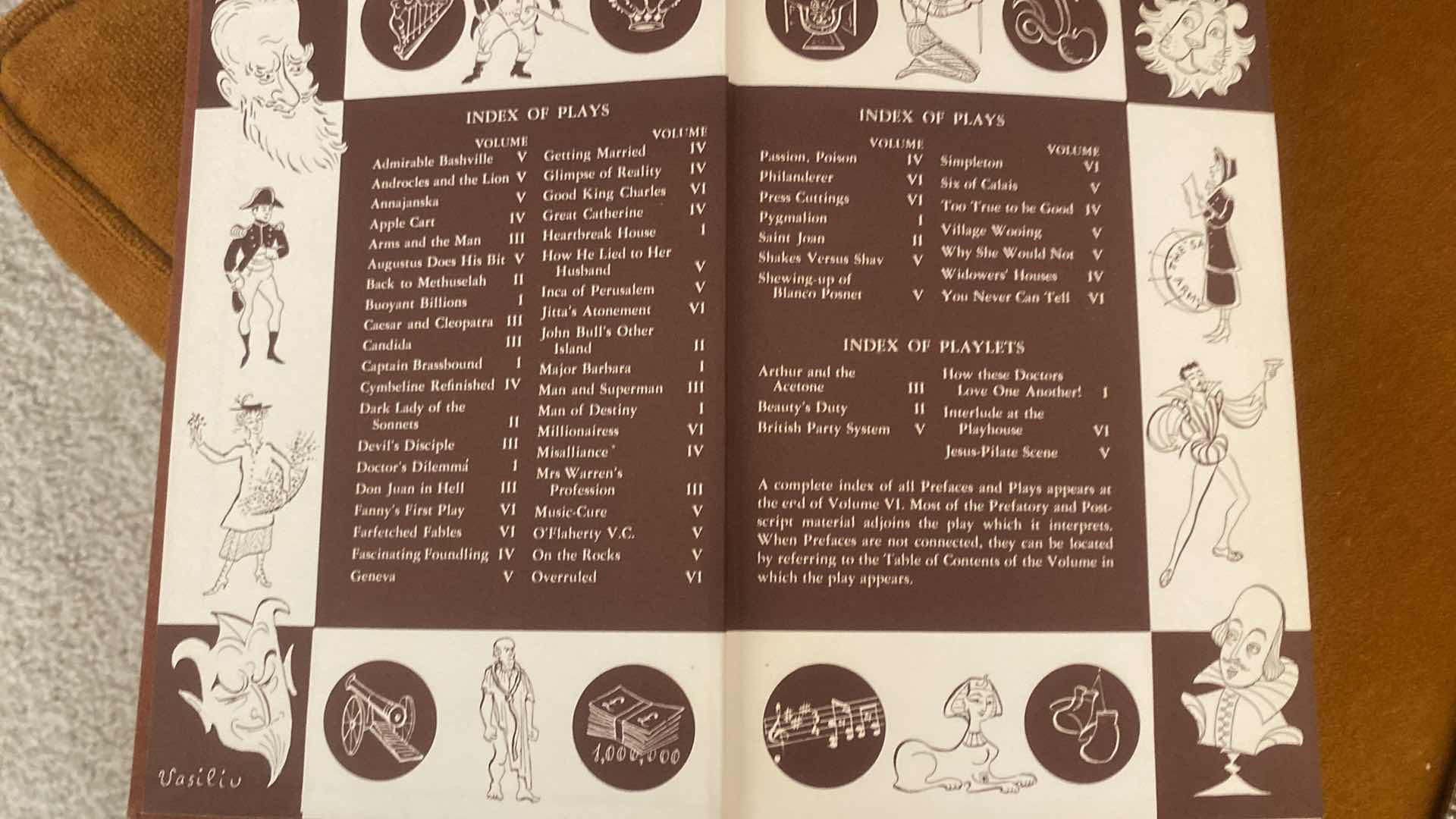 Photo 1 of  VINTAGE 1963 BERNARD SHAW COMPLETE PLAYS WITH PREFACES 6 VOLUMES