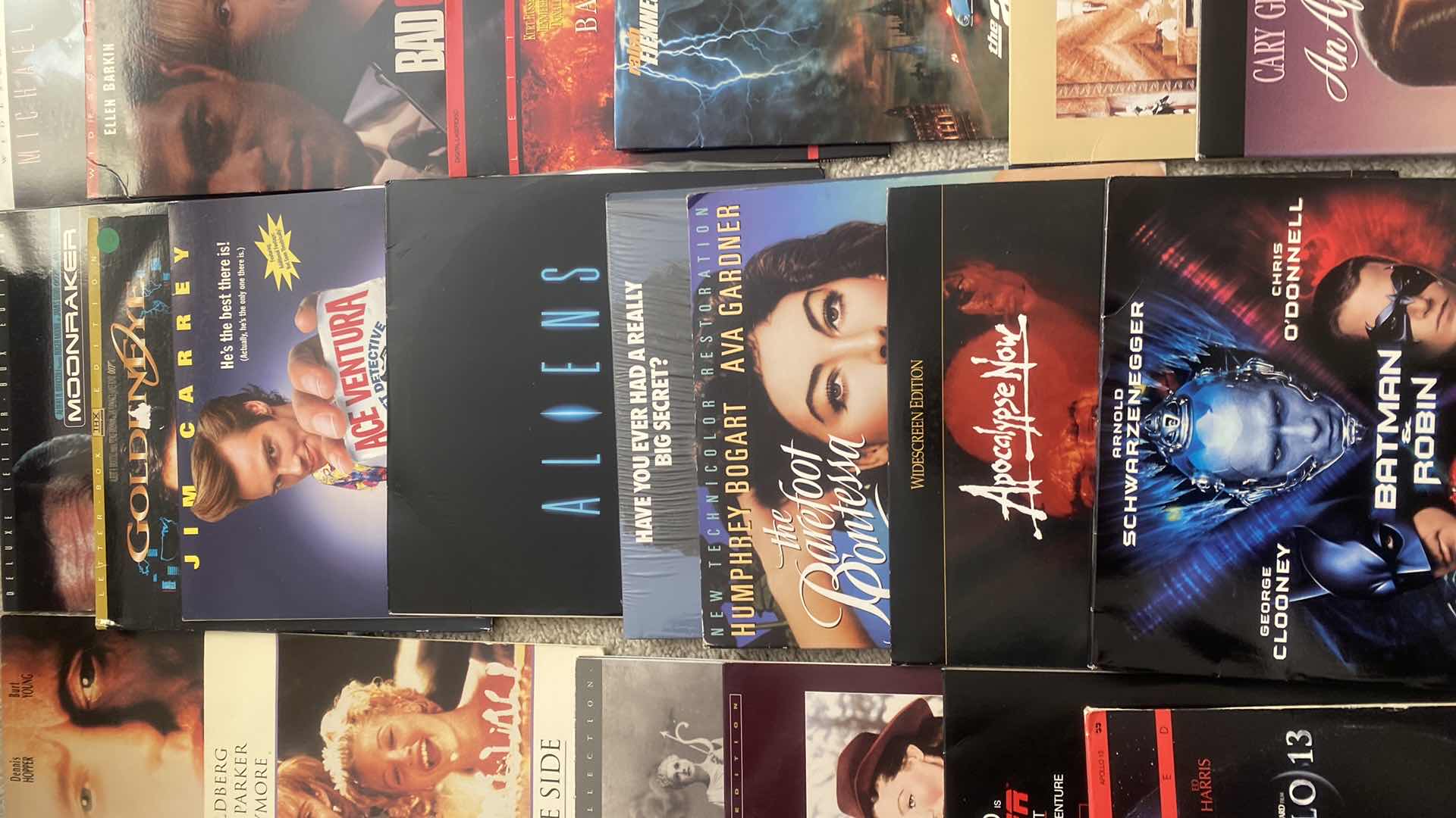 Photo 3 of 20-LASER DISC MOVIES ASSORTED TITLES