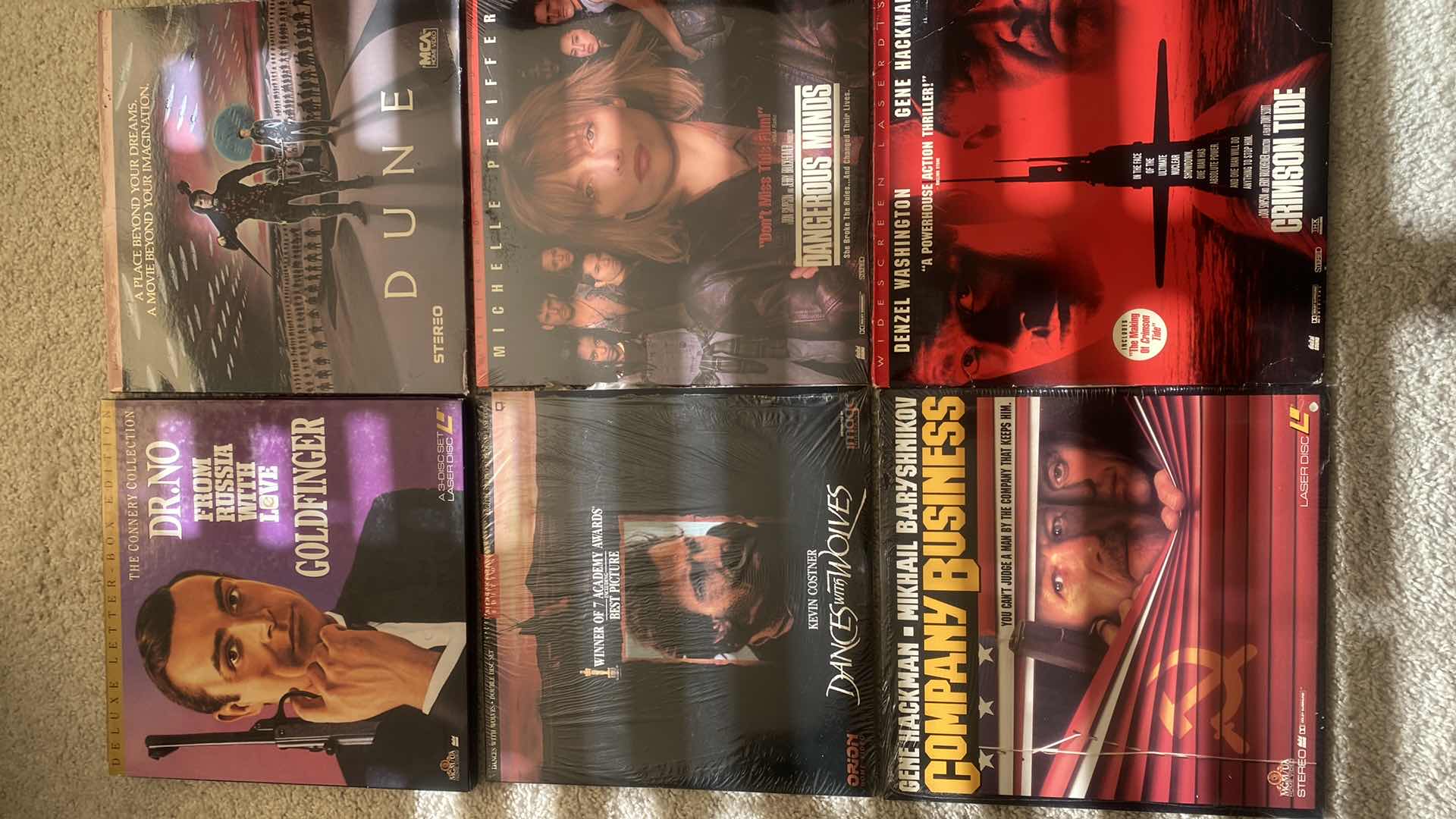 Photo 1 of 25-LASER DISC MOVIES ASSORTED TITLES