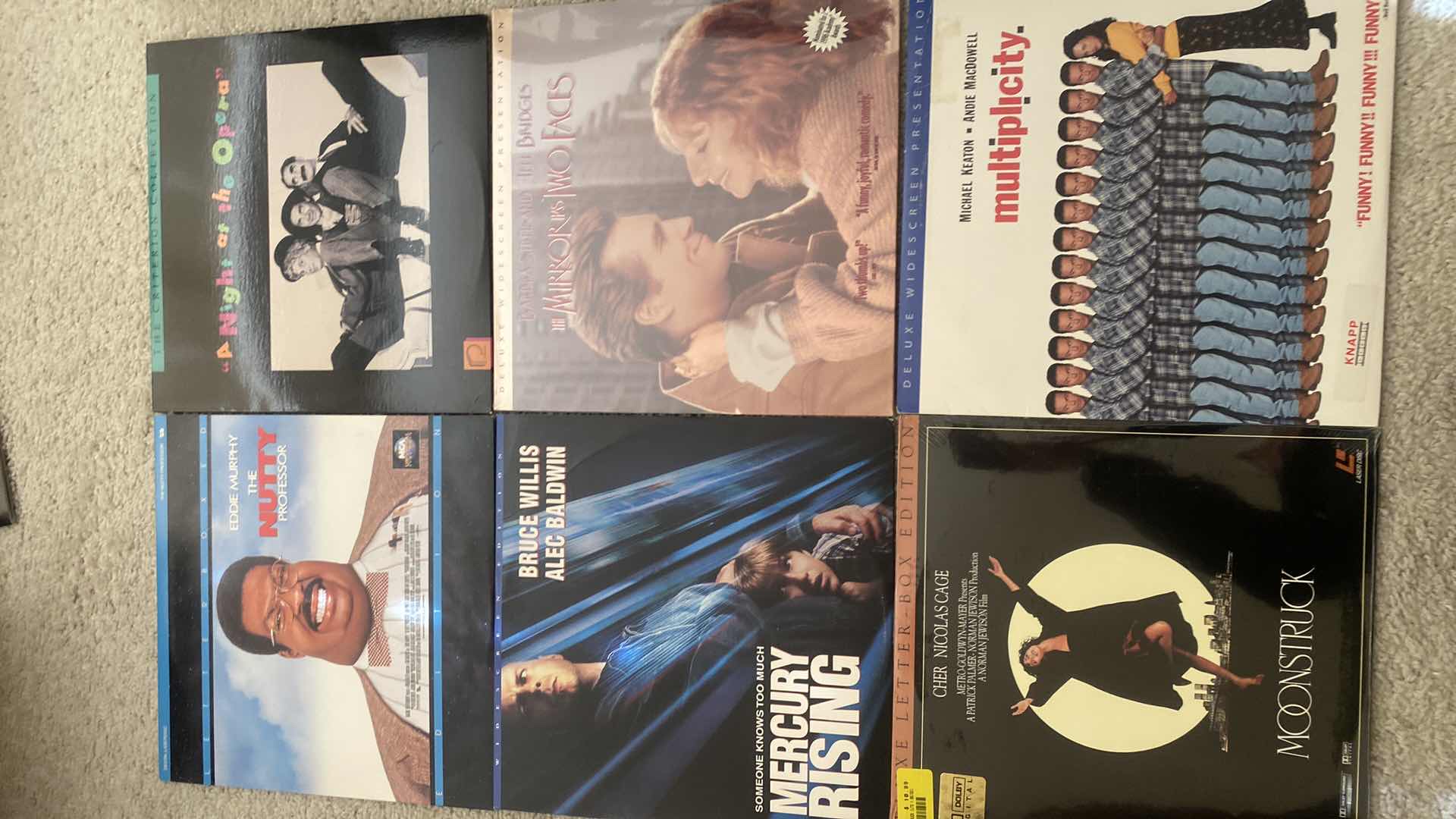Photo 1 of 25-LASER DISC MOVIES ASSORTED TITLES