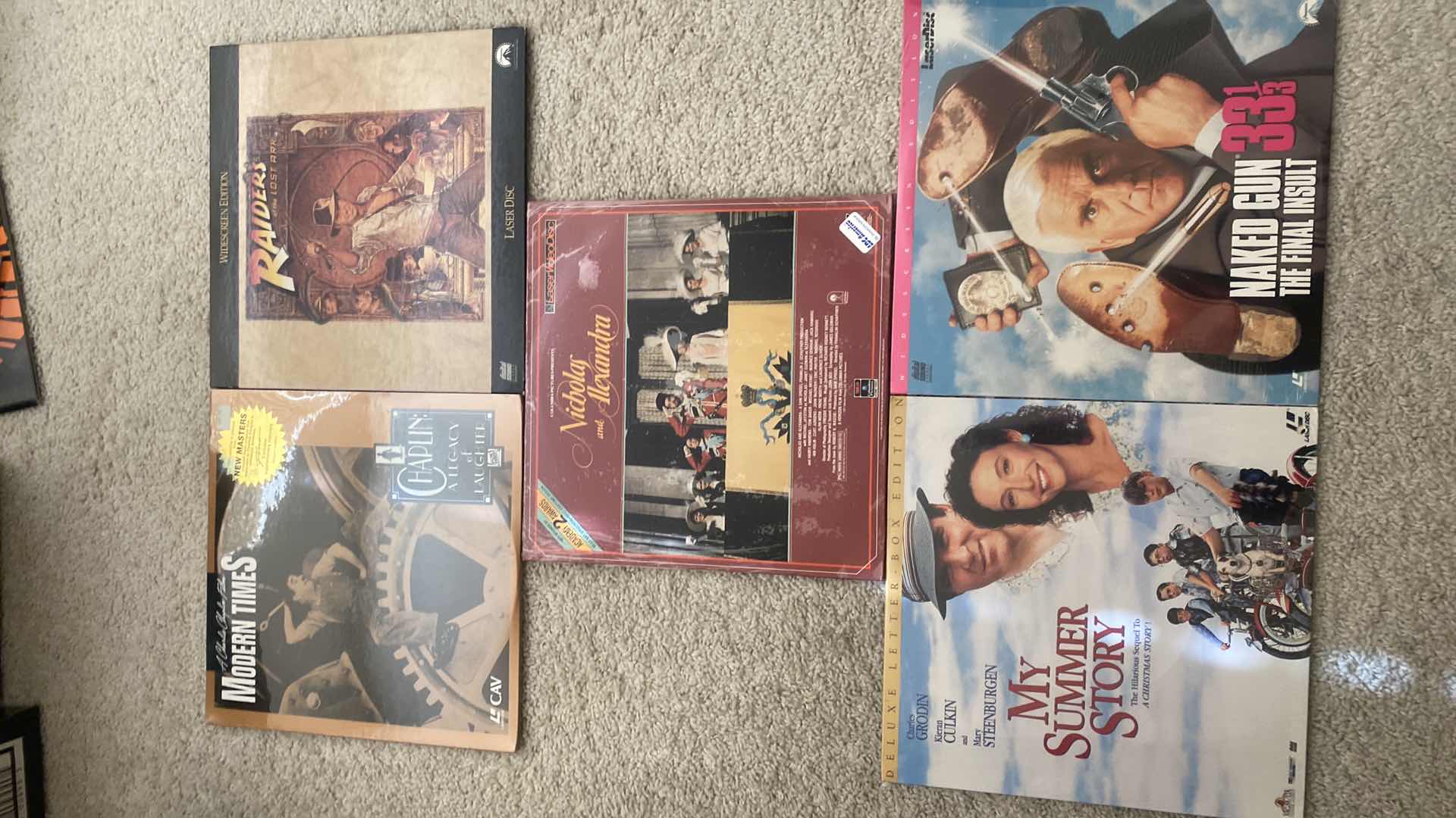 Photo 1 of 25-LASER DISC MOVIES ASSORTED TITLES