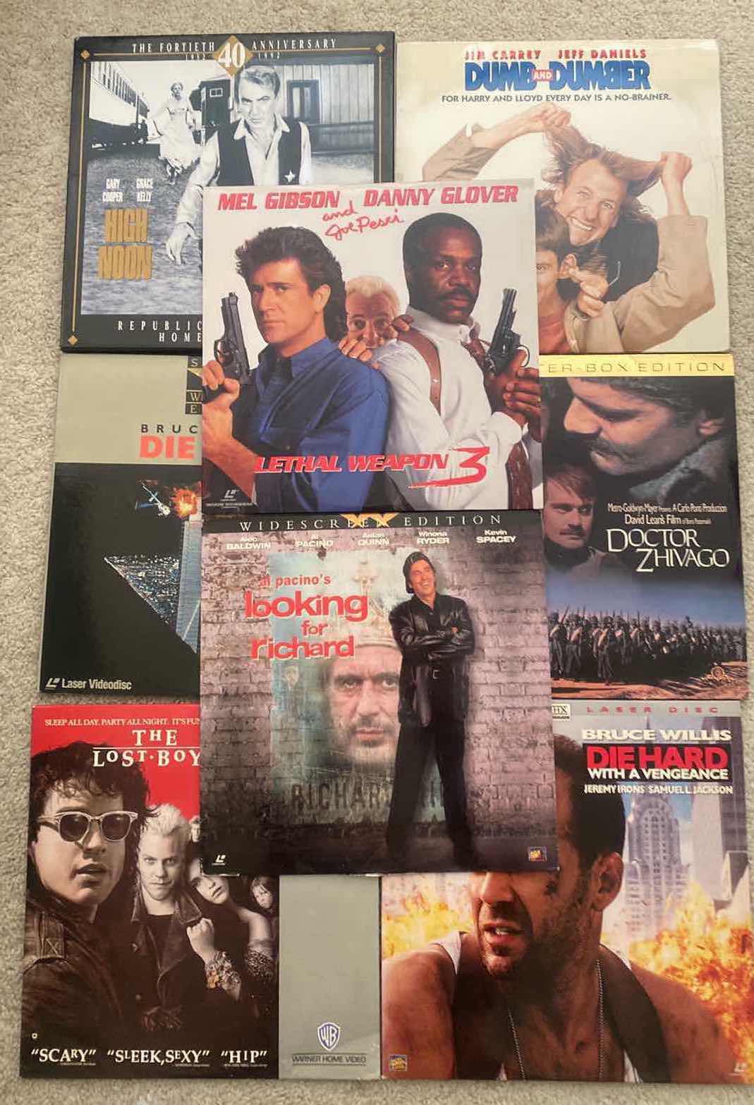 Photo 1 of 25-LASER DISC MOVIES ASSORTED TITLES