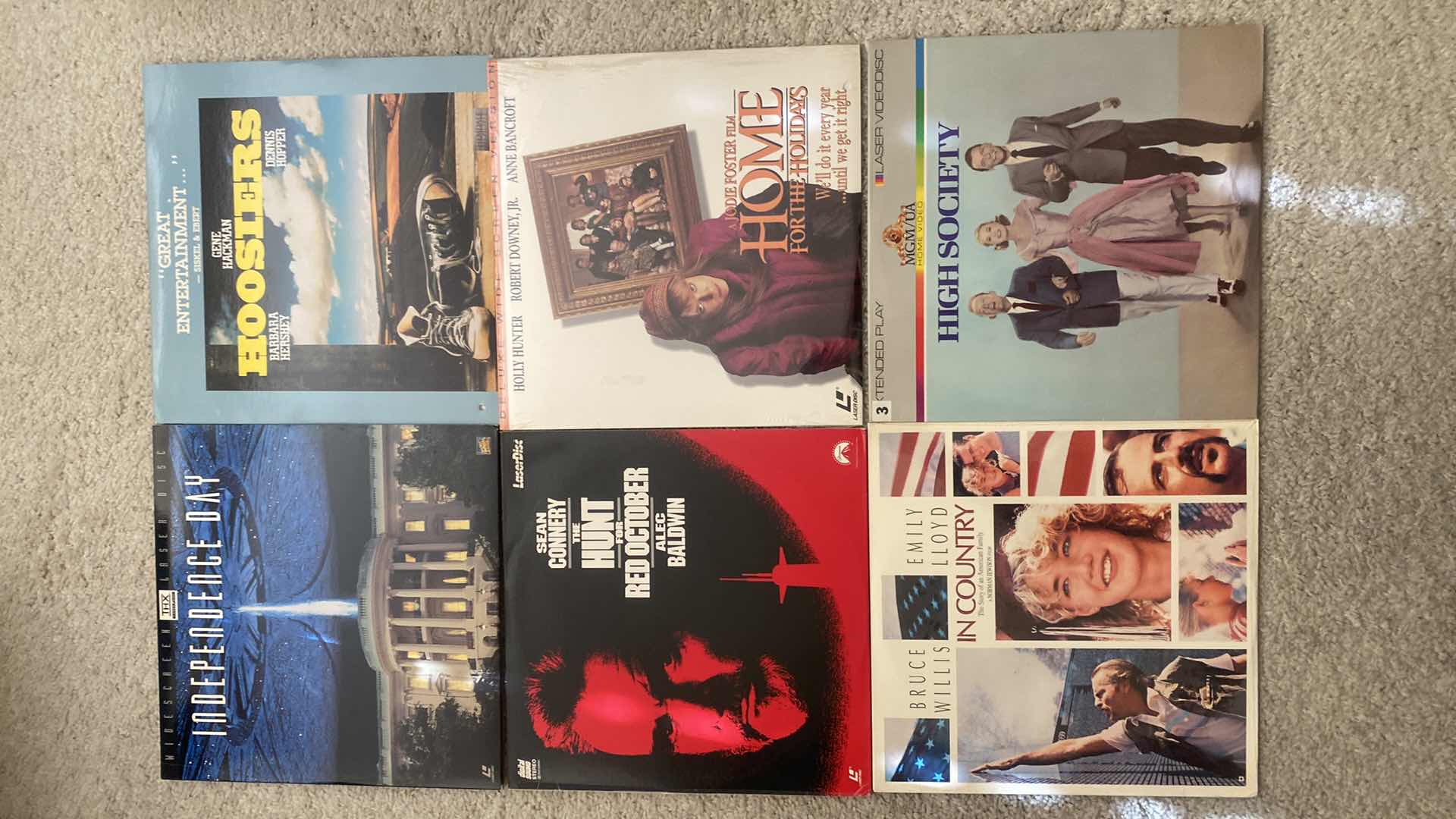 Photo 1 of 25-LASER DISC MOVIES ASSORTED TITLES