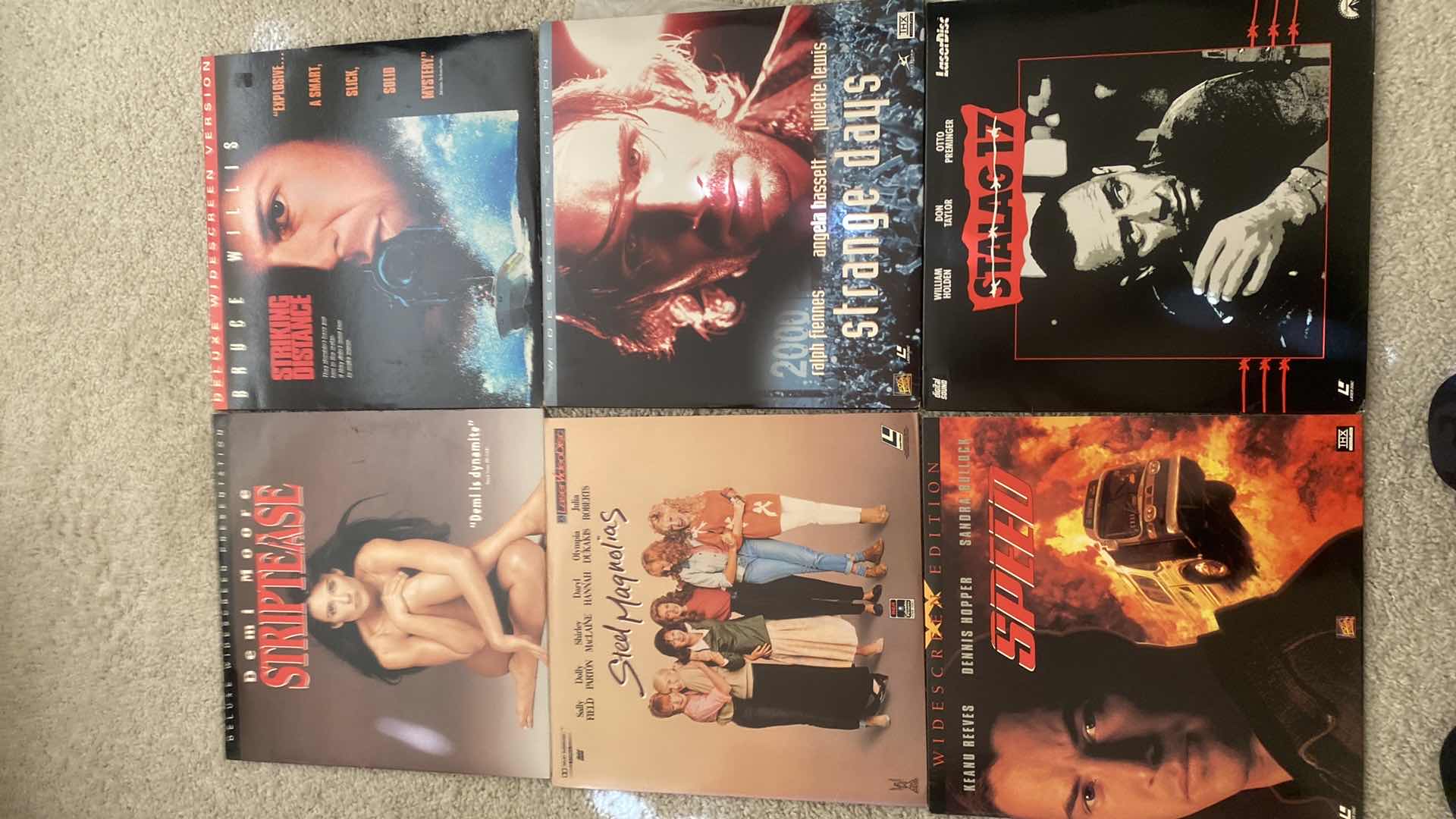 Photo 1 of 25-LASER DISC MOVIES ASSORTED TITLES