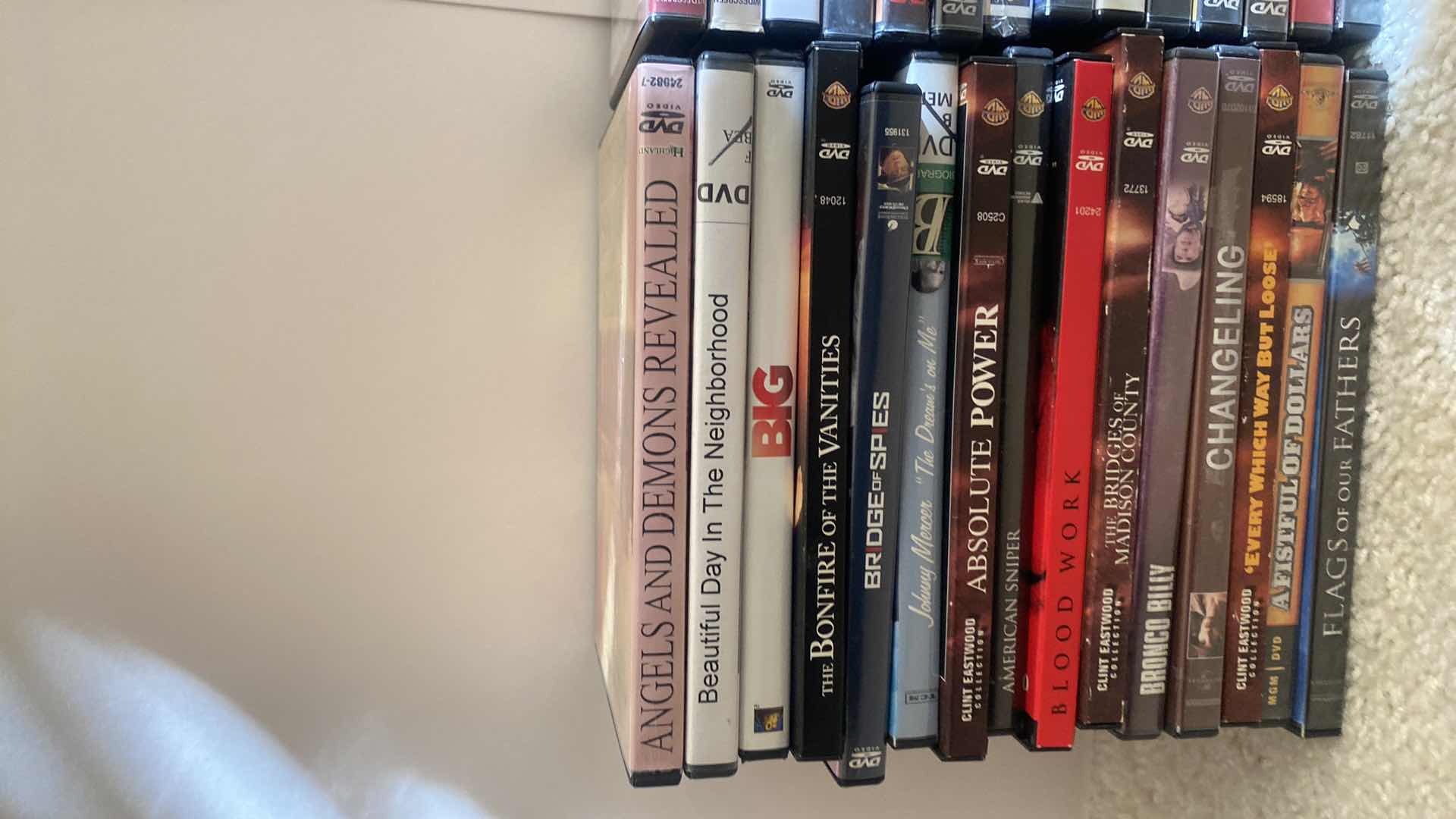 Photo 1 of 12-LASER DISC MOVIES ASSORTED TITLES & DVDS