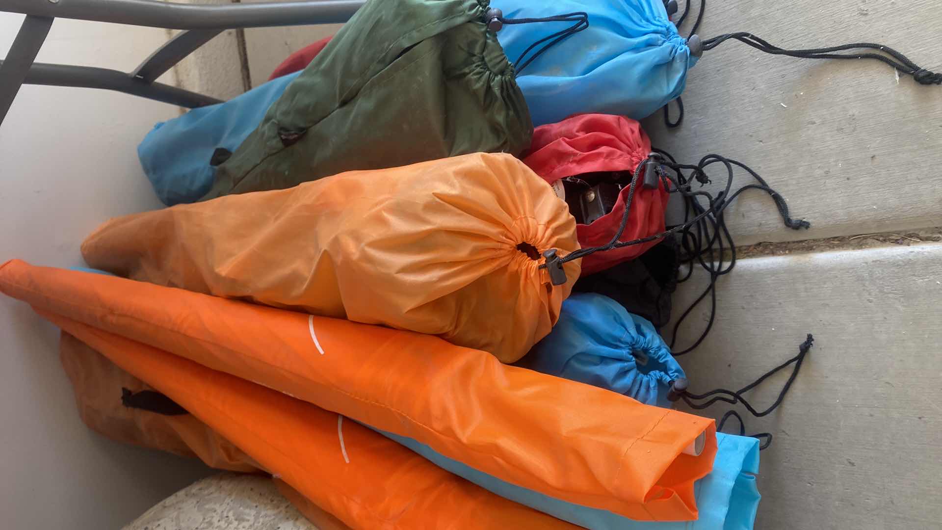 Photo 1 of 10 COLLAPSABLE CHAIRS & 3 UMBRELLAS FROM CASINOS