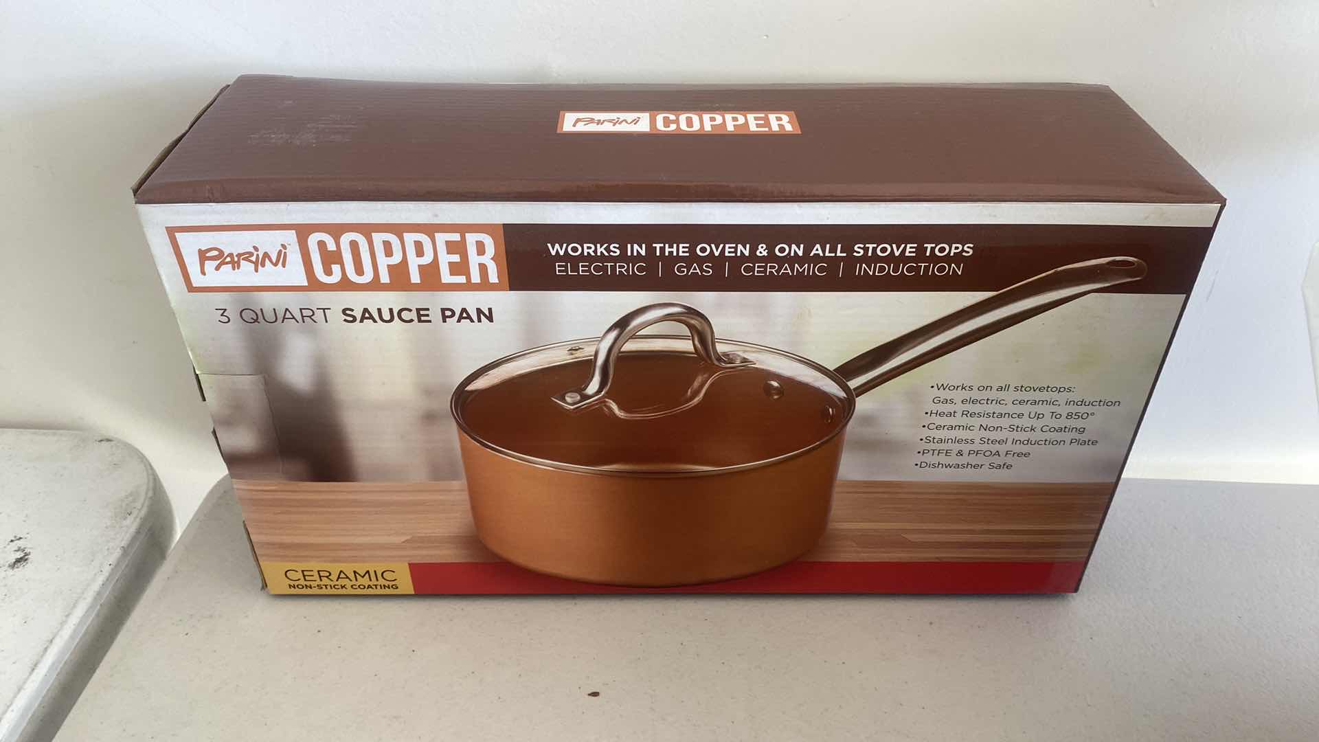 Photo 1 of 3 NEW PANS-COPPER, WOK AND HEART SPRINGFORM