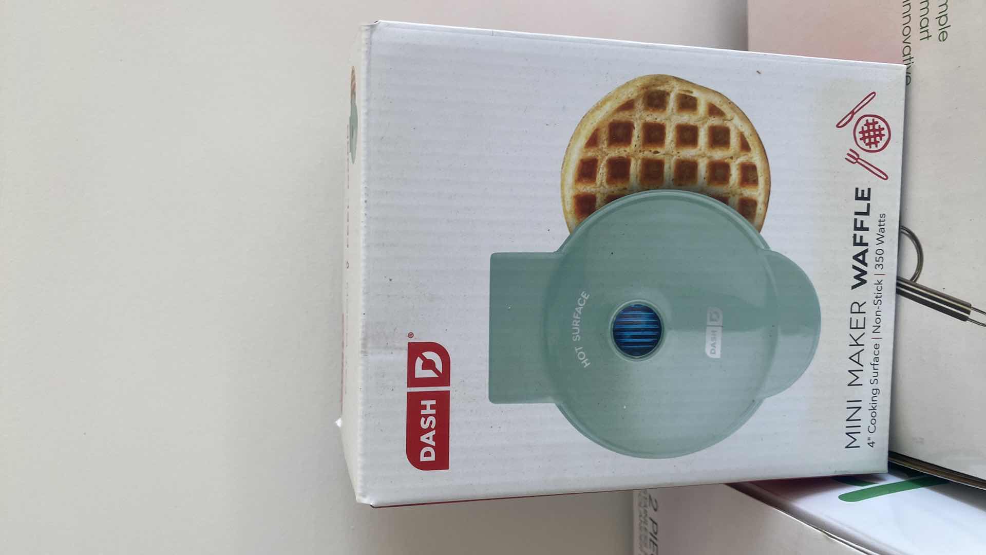 Photo 1 of 3 NEW BE STORAGE & DASH MINI WAFFLE  MAKER