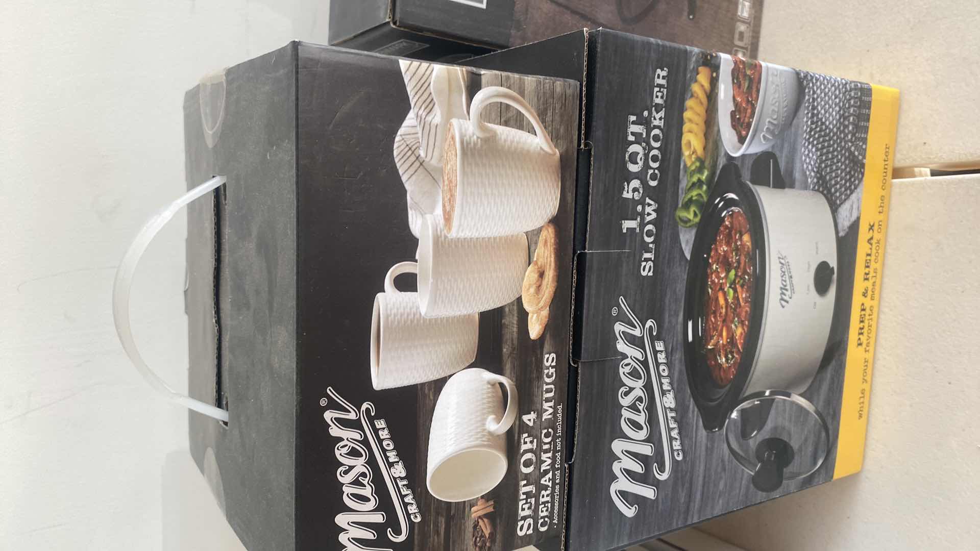Photo 1 of 3 NEW MASON SLOW COOKER & MUGS DENMARK SERVING SET
