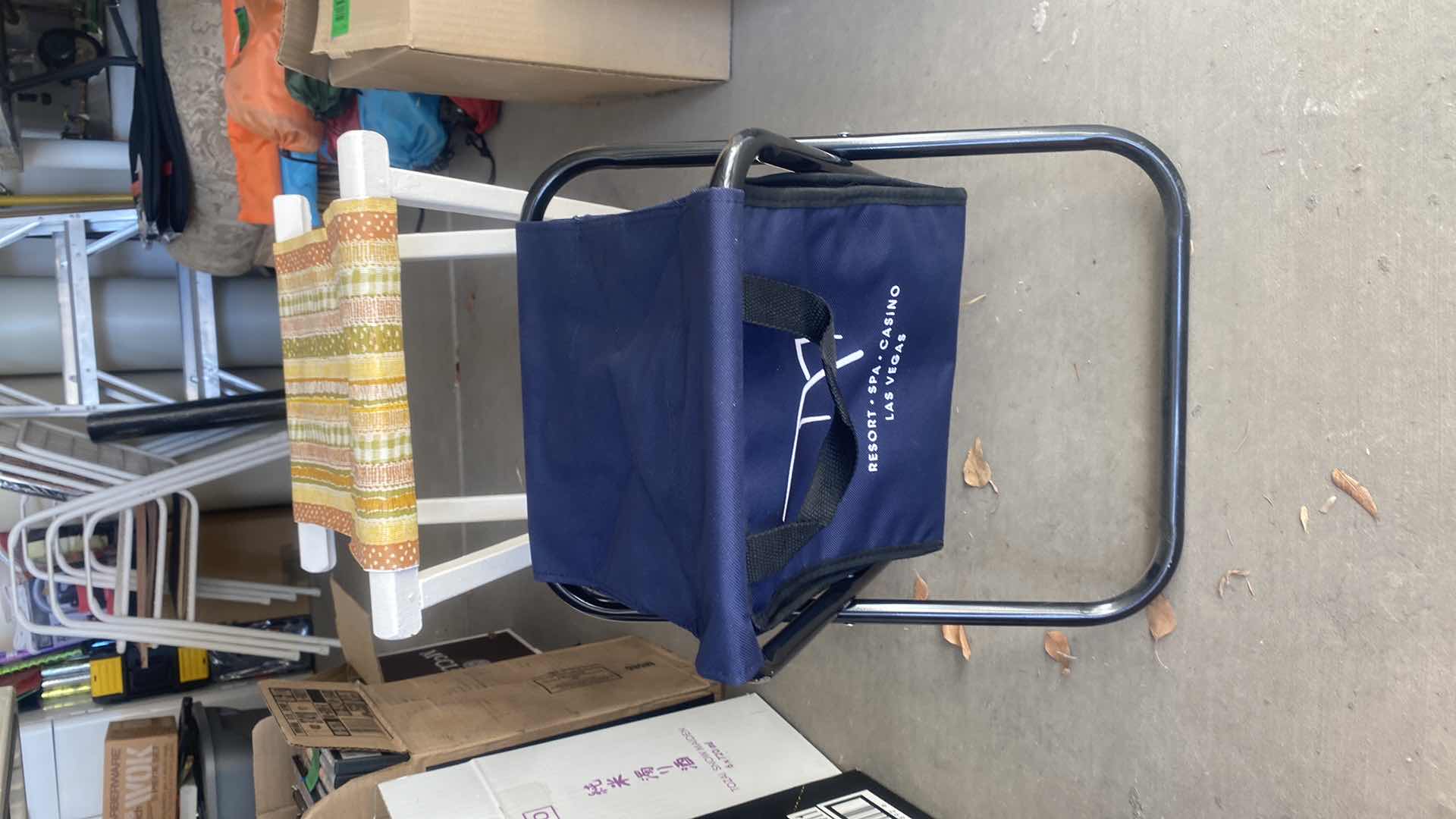 Photo 1 of 2 FOLDING STOOLS