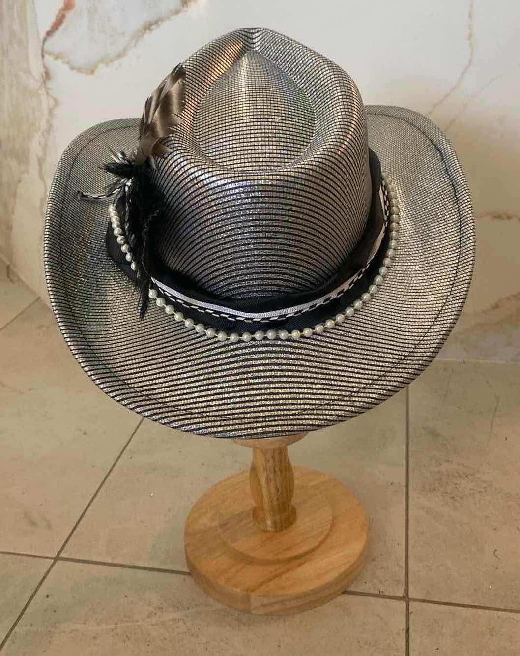 Photo 1 of NEW CUSTOM DESIGNED POLYESTER WESTERN COWGIRL HAT (ADJUSTABLE)