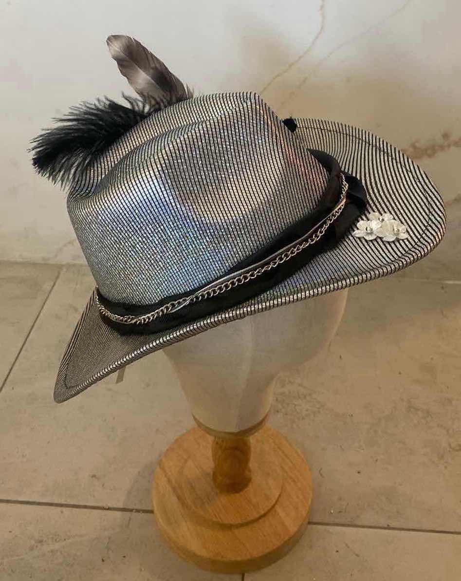 Photo 1 of NEW CUSTOM DESIGNED POLYESTER WESTERN COWGIRL HAT (ADJUSTABLE)