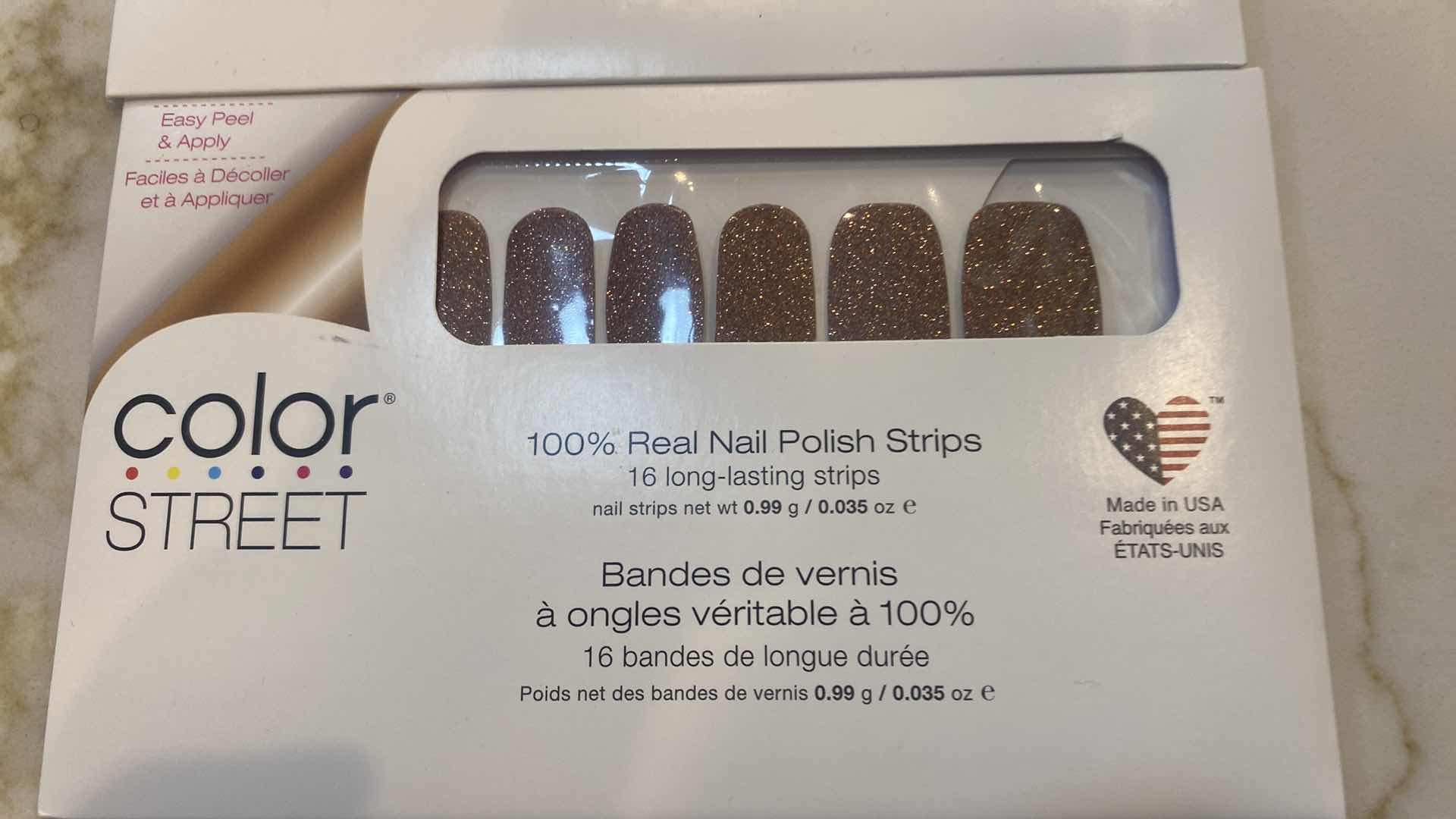 Photo 1 of NEW  5 - COLOR STREET 100% REAL NAIL POLISH STRIPS