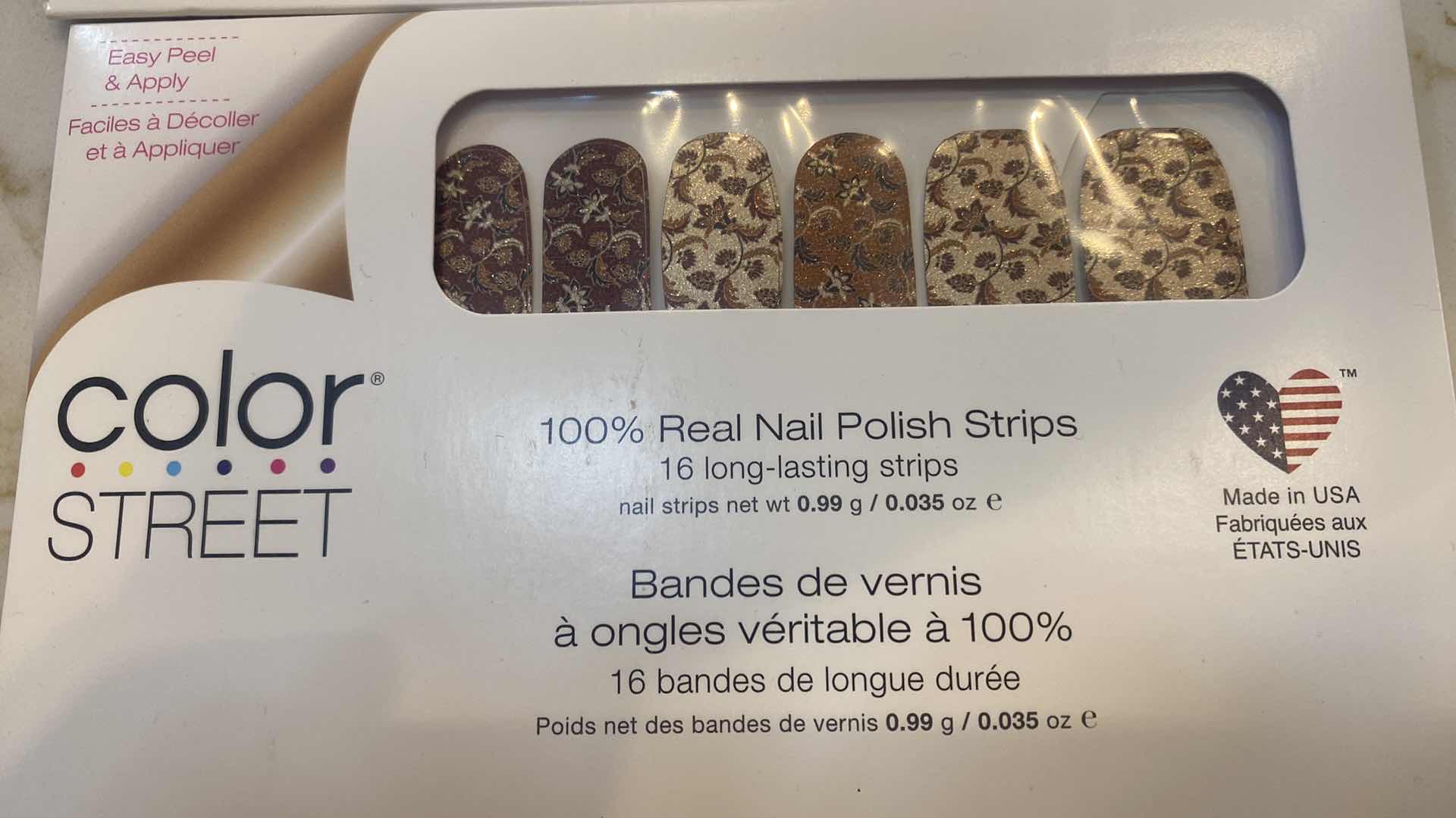 Photo 1 of NEW  5 - COLOR STREET 100% REAL NAIL POLISH STRIPS