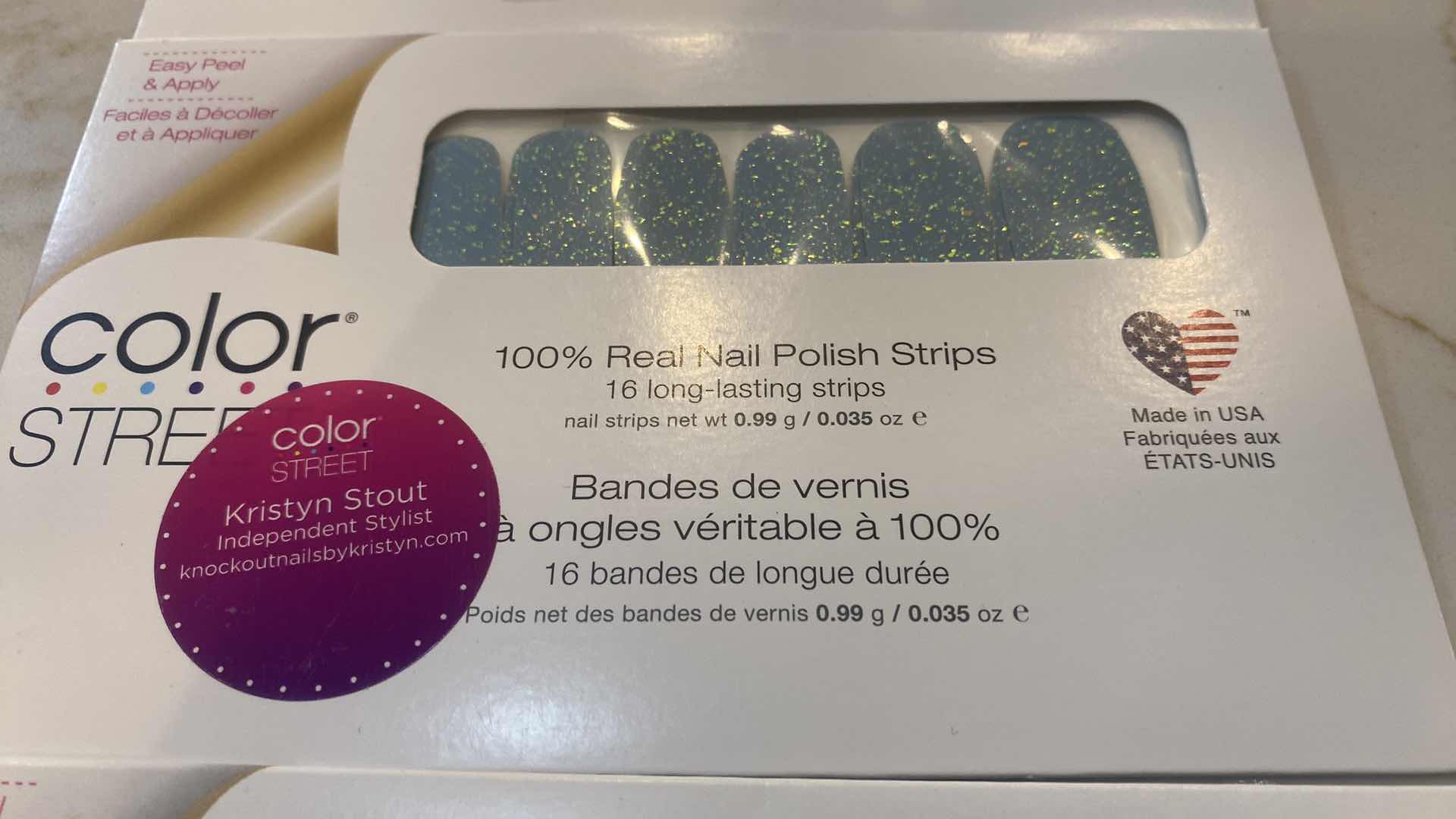 Photo 1 of NEW  5 - COLOR STREET 100% REAL NAIL POLISH STRIPS