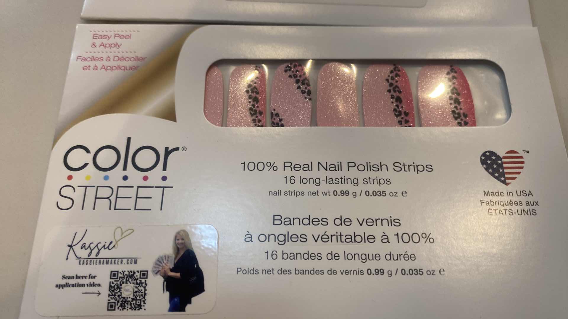 Photo 1 of NEW  5 - COLOR STREET 100% REAL NAIL POLISH STRIPS