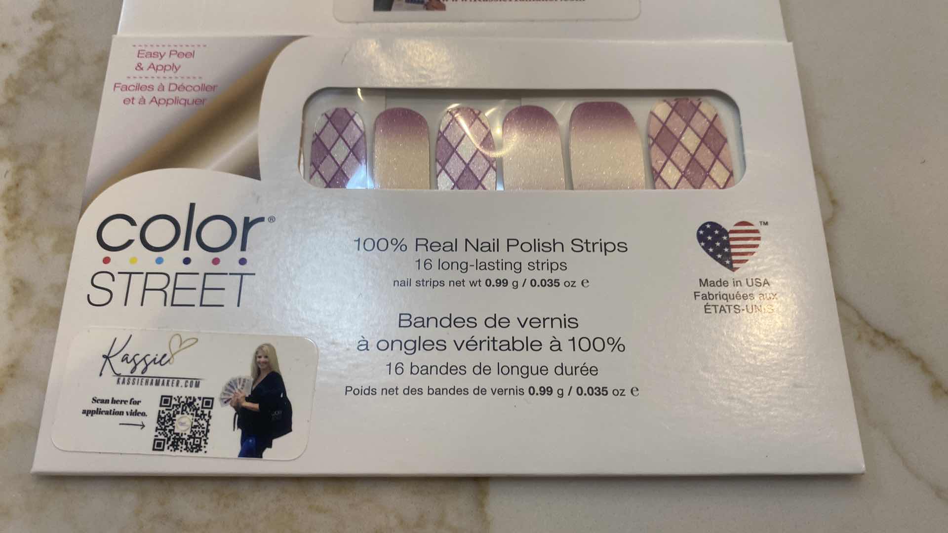 Photo 1 of NEW 5 - COLOR STREET 100% REAL NAIL POLISH STRIPS