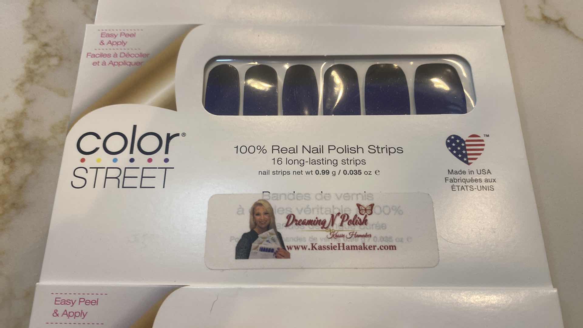Photo 1 of NEW 5 - COLOR STREET 100% REAL NAIL POLISH STRIPS