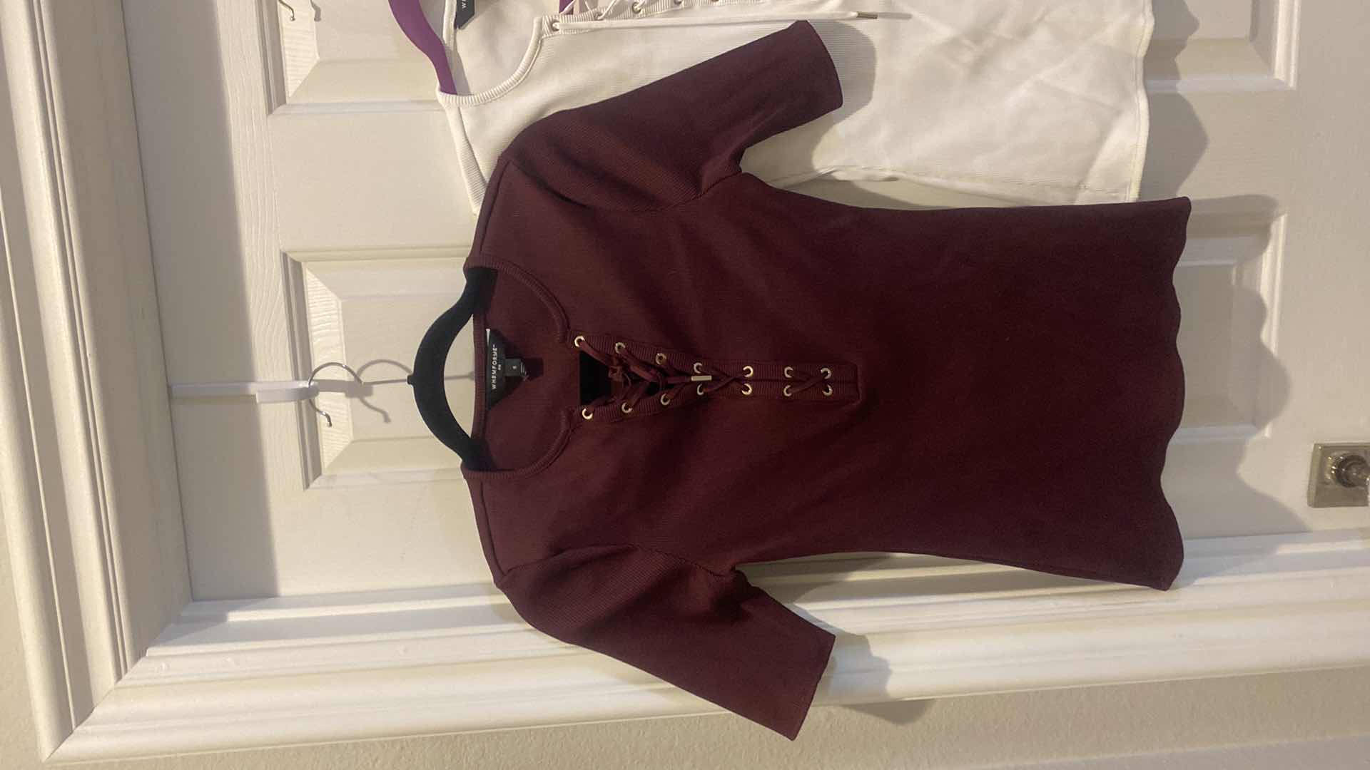 Photo 1 of  2 WHBM TOPS NEW NO TAGS WOMENS SIZE SMALL