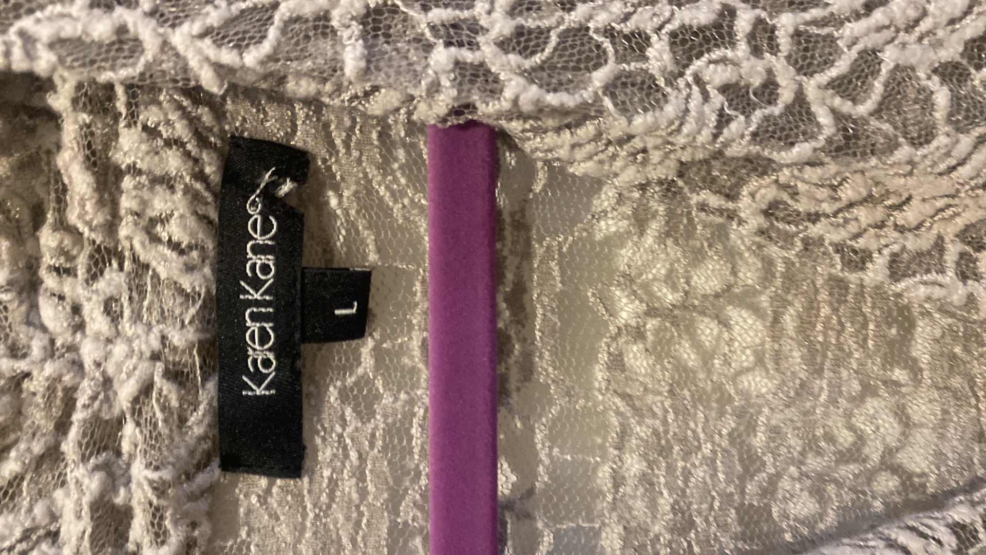 Photo 1 of KAREN KANE LACE WOMENS TOP SIZE LARGE