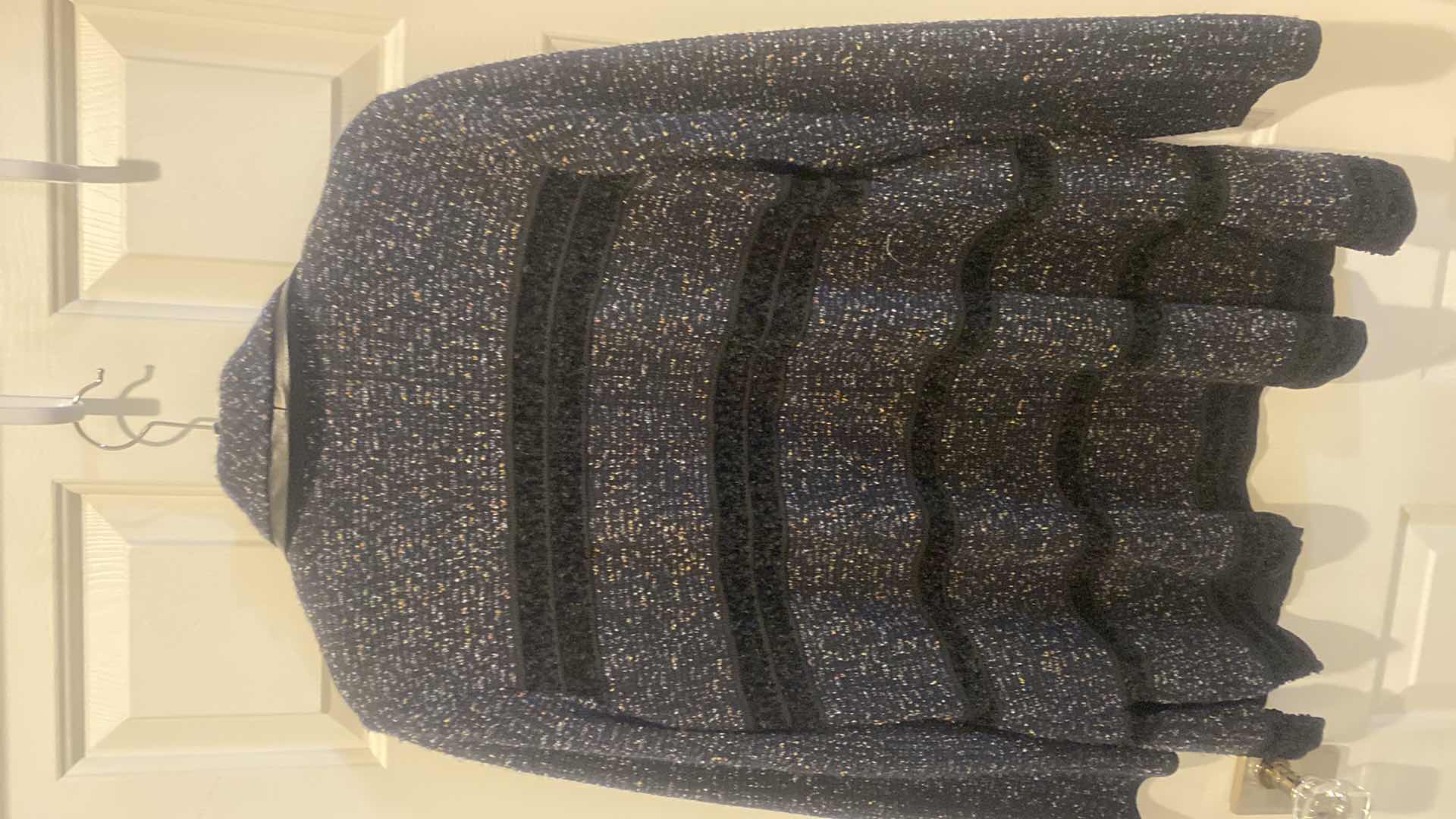 Photo 1 of MING WANG LONG SLEEVE KNIT JACKET WOMENS SIZE LARGE