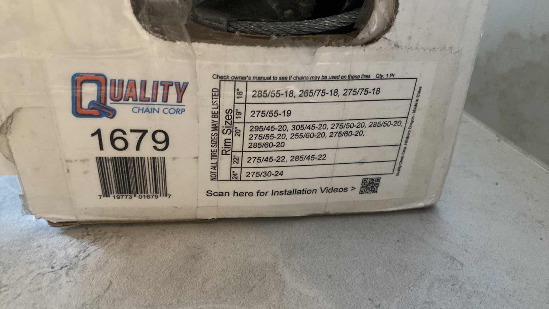 Photo 1 of COBRA CABLE CHAINS LIGHT TRUCK SUV RV VAN & CAR BRUSH