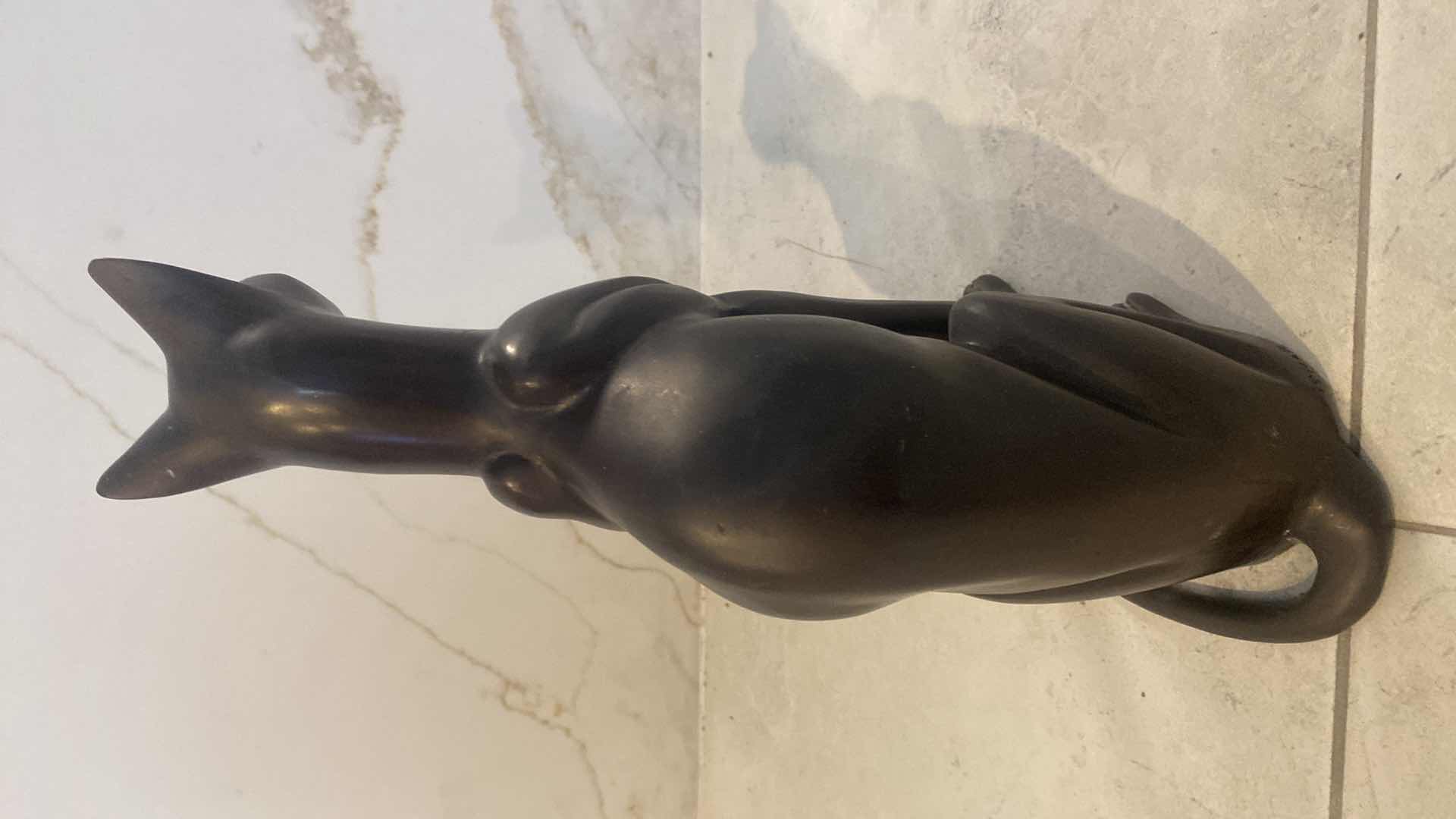 Photo 1 of HEAVY BRONZE BESTAT CAT 9” x 12 1/2”