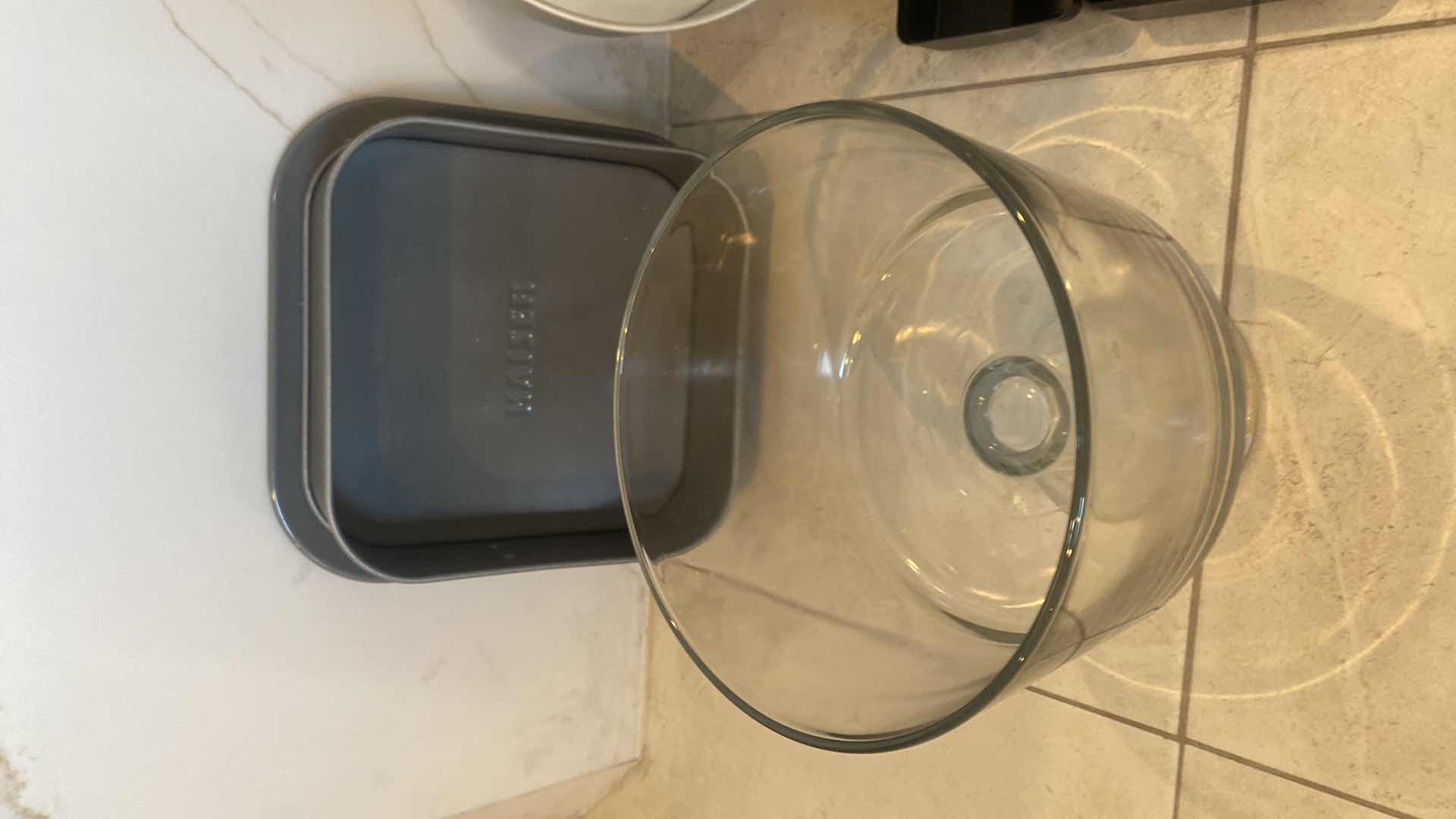 Photo 1 of 4 KITCHEN - TRIFLE DISH, ELECTRIC KNIFE, SPRINGFORM PAN & ANGEL-FOOD CAKE PAN