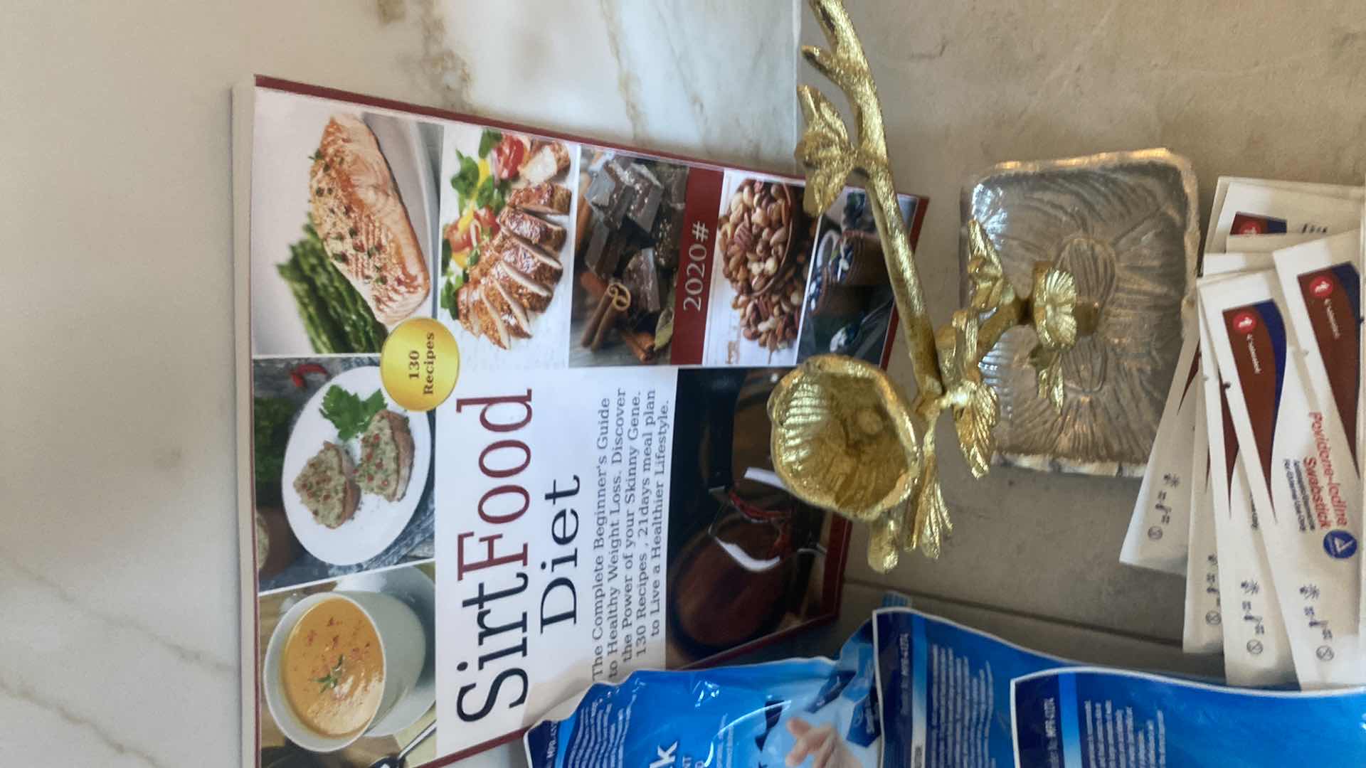 Photo 1 of FIRST AID ITEMS, DIET BOOKS & JEWELRY HOLDER