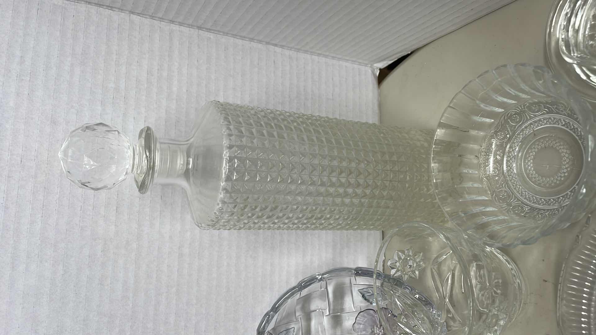 Photo 1 of 8 CUT GLASS DECOR