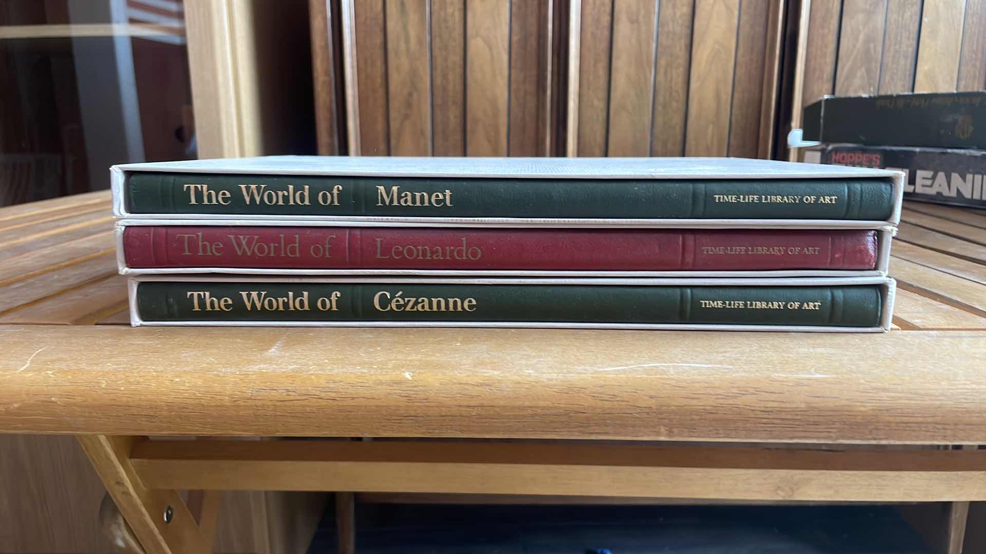 Photo 1 of 3 BOOKS - TIME LIFE LIBRARY OF ART , THE WORLD OF ART THE WORLD OF MANET , CEZANNE , DAVINCI