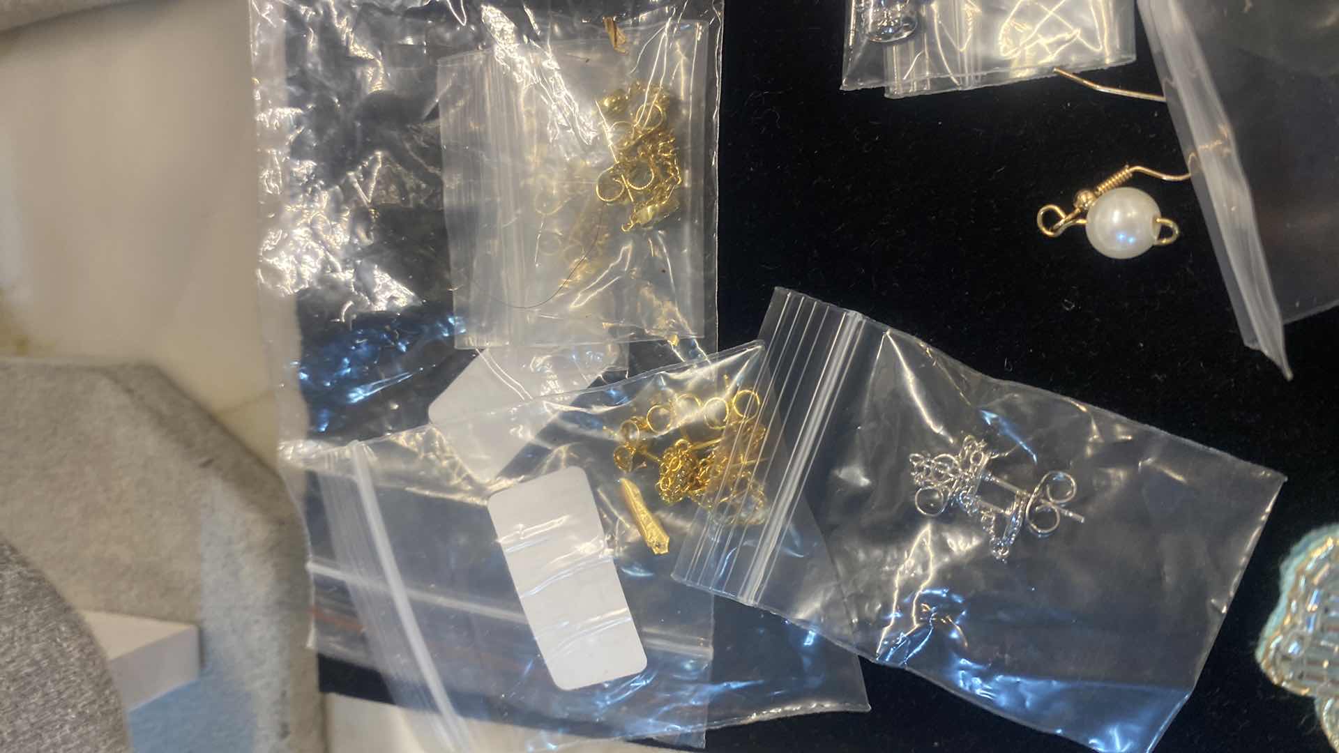 Photo 1 of FASHION JEWELRY ASSORTMENT- 2 NECKLACES & EARRINGS